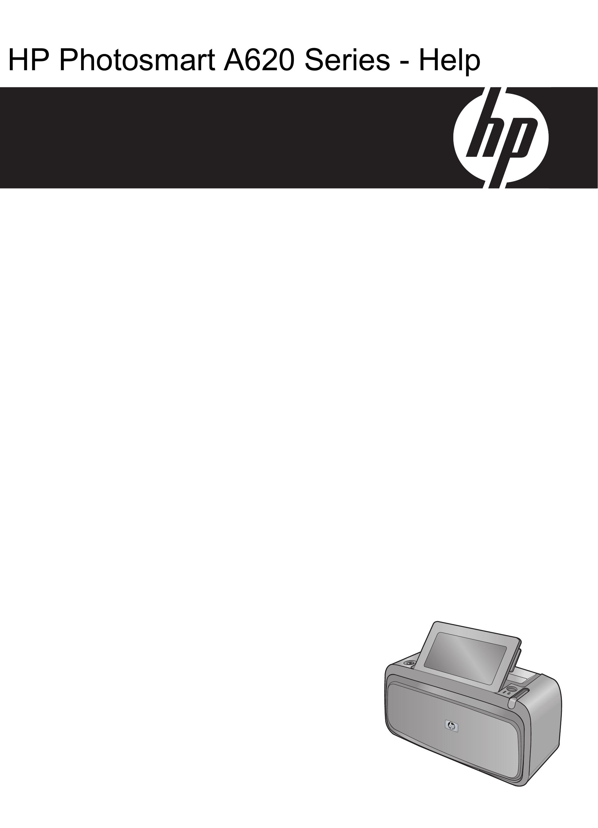 HP (Hewlett-Packard) A620 Series Photo Printer User Manual