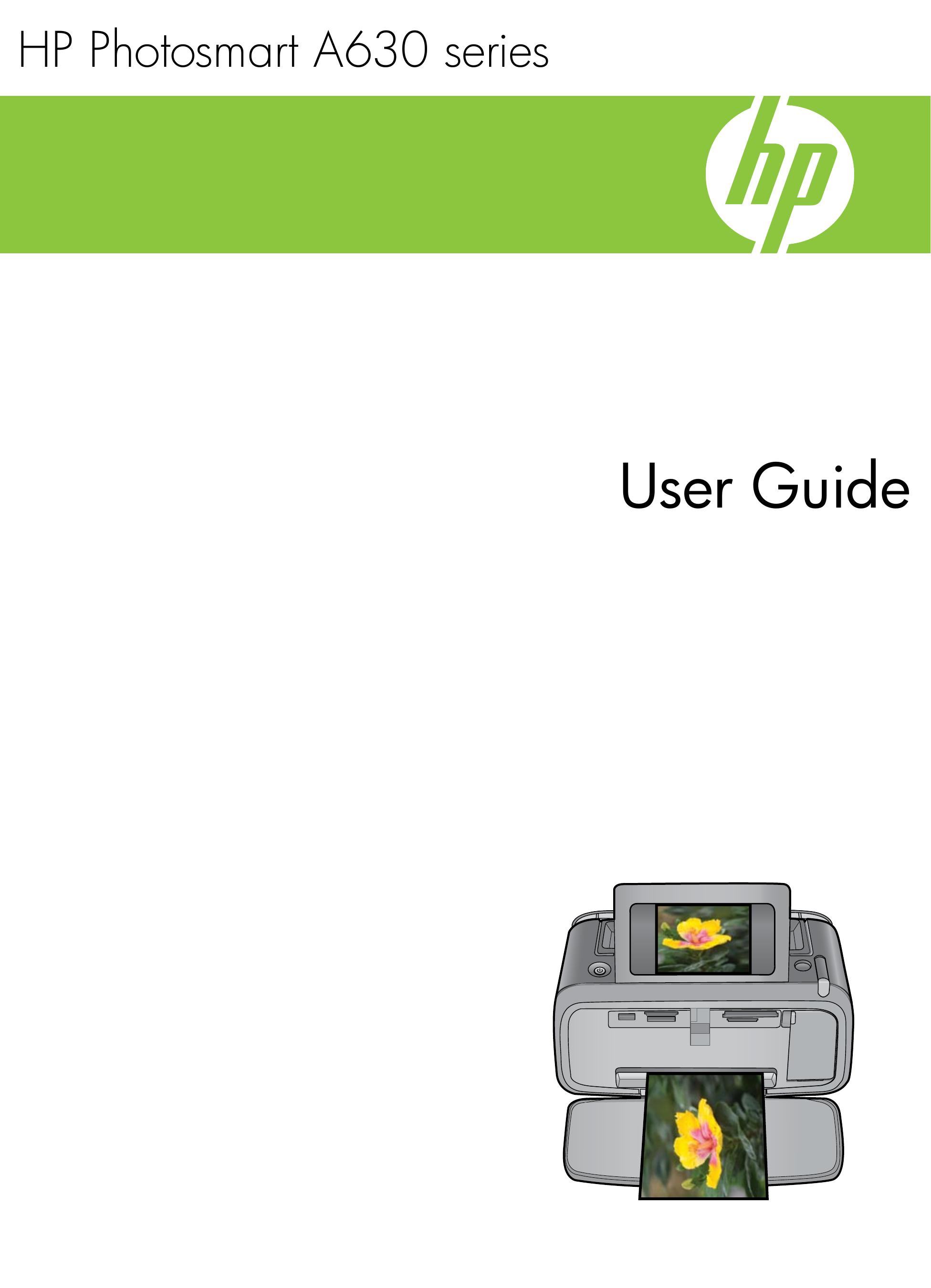 HP (Hewlett-Packard) A630 series Photo Printer User Manual