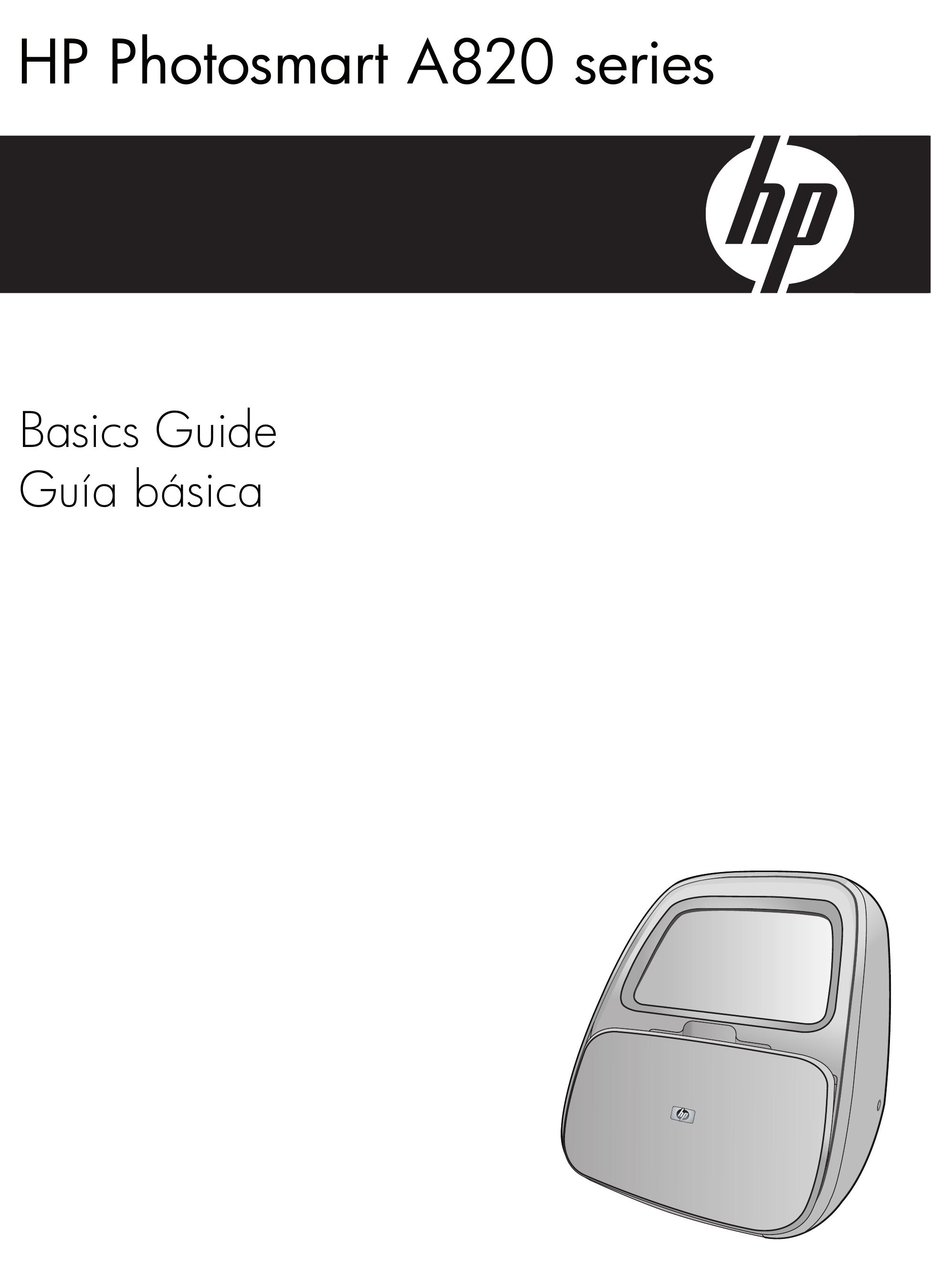 HP (Hewlett-Packard) A820 series Photo Printer User Manual