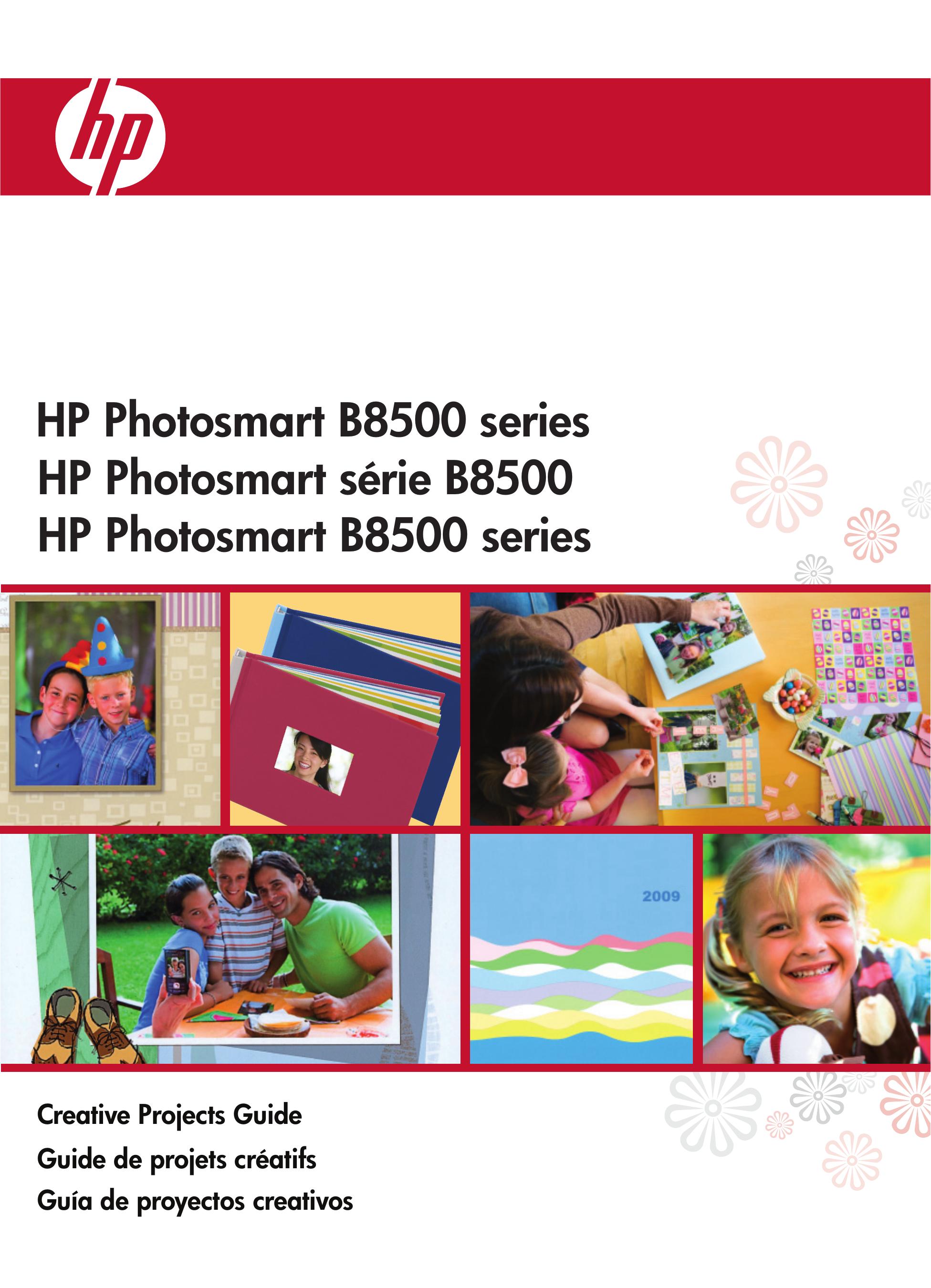 HP (Hewlett-Packard) B8500 Series Photo Printer User Manual