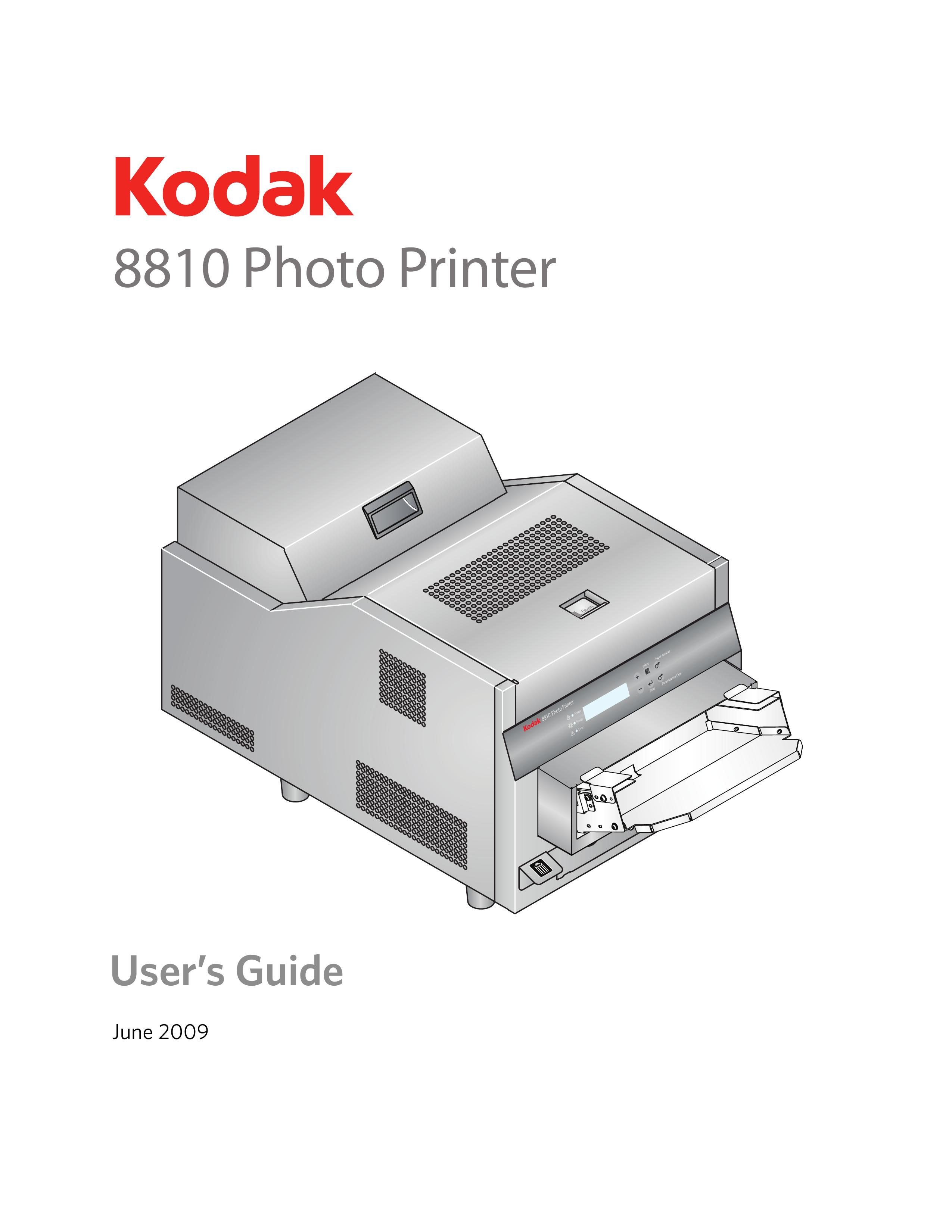 Kodak 8810 Photo Printer User Manual