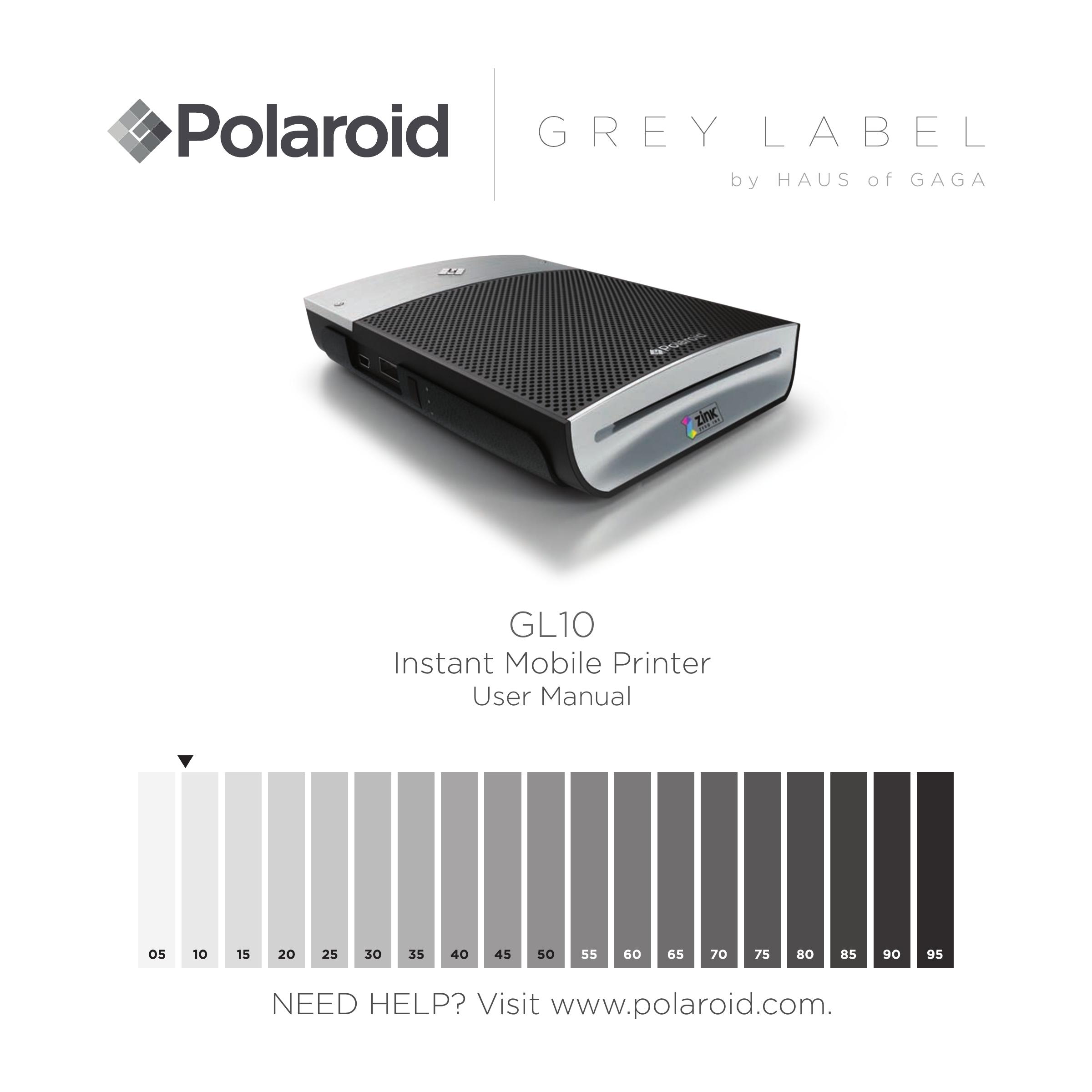 Polaroid GL10 Photo Printer User Manual