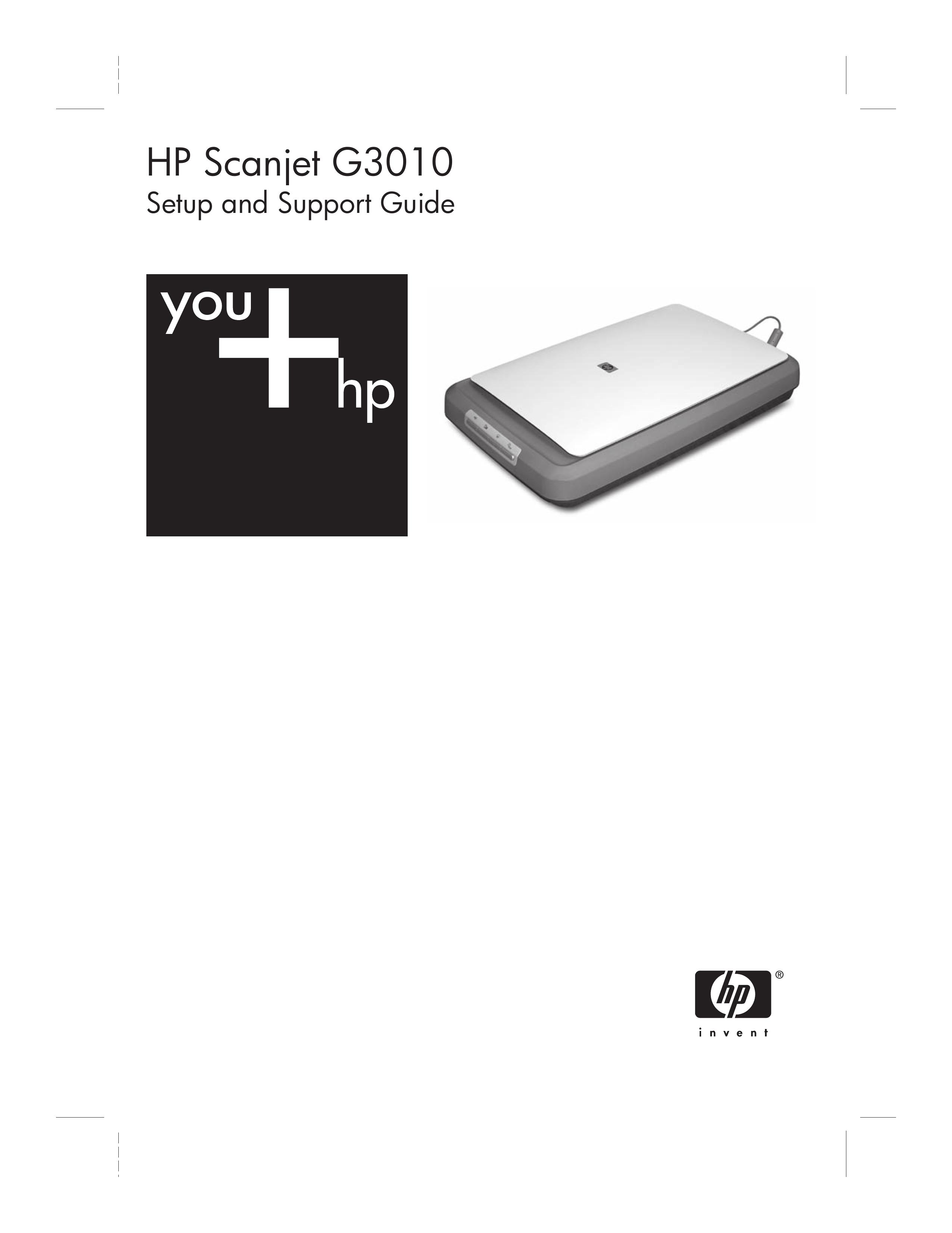 HP (Hewlett-Packard) G 3010 Photo Scanner User Manual