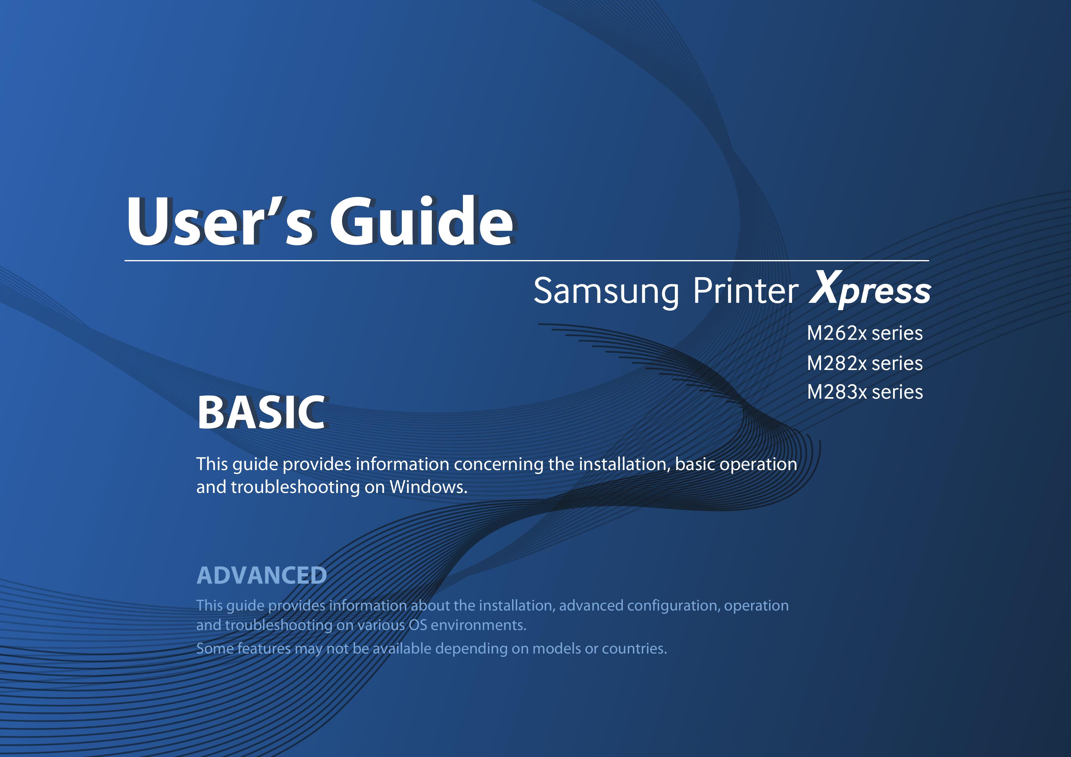 Samsung M262x Photo Scanner User Manual