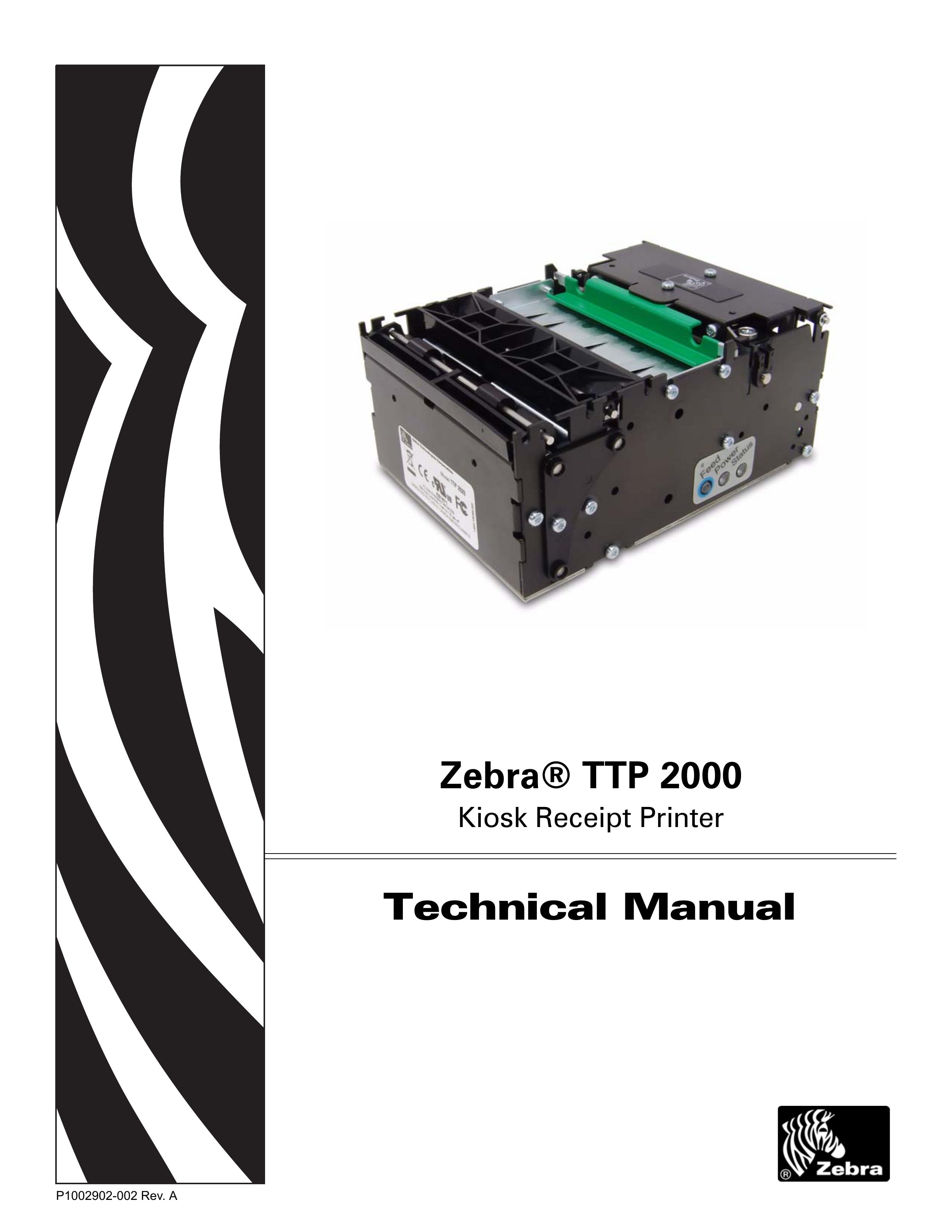 Zebra Technologies TTP 2000 Photo Scanner User Manual
