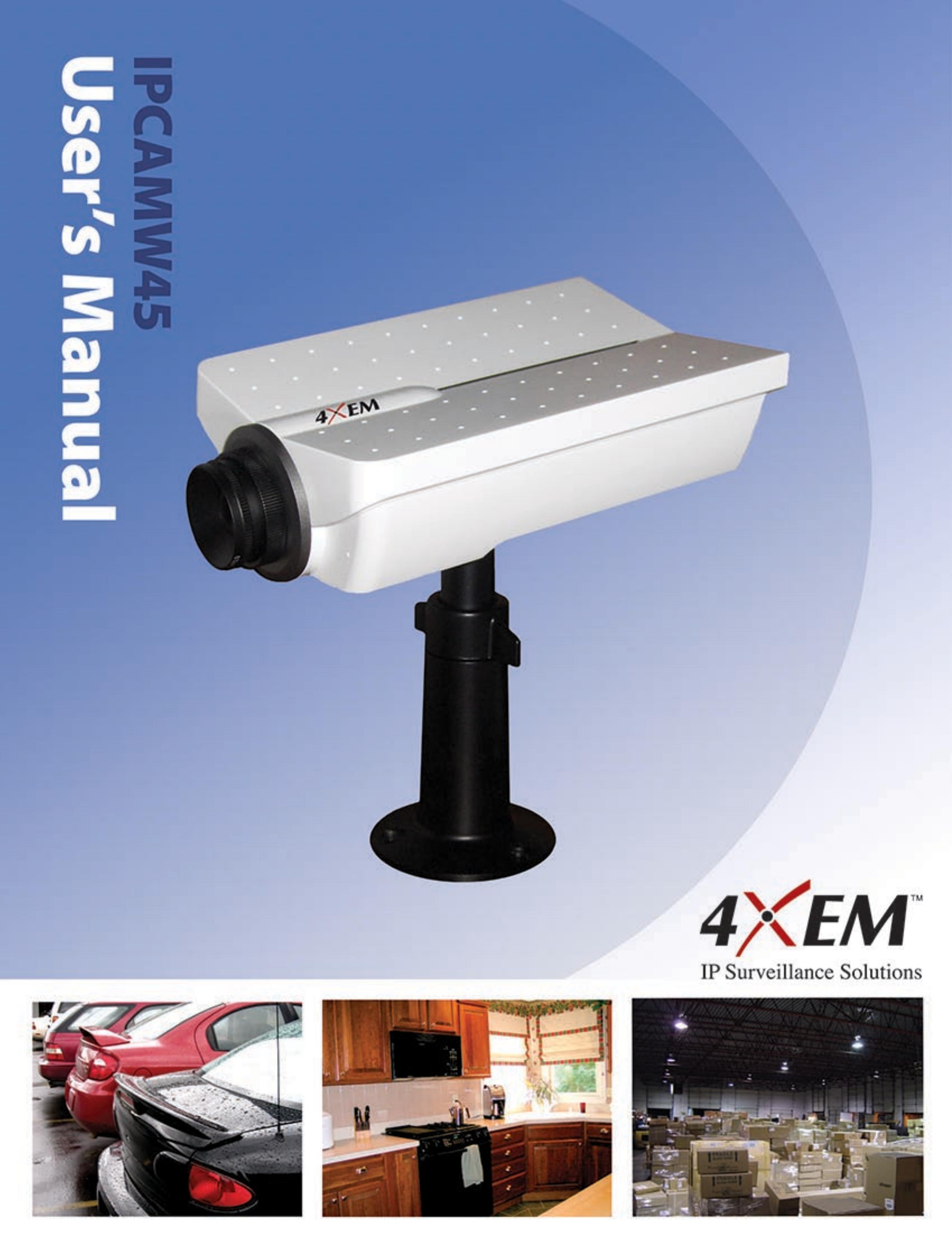 4XEM IPCAMW45 Security Camera User Manual