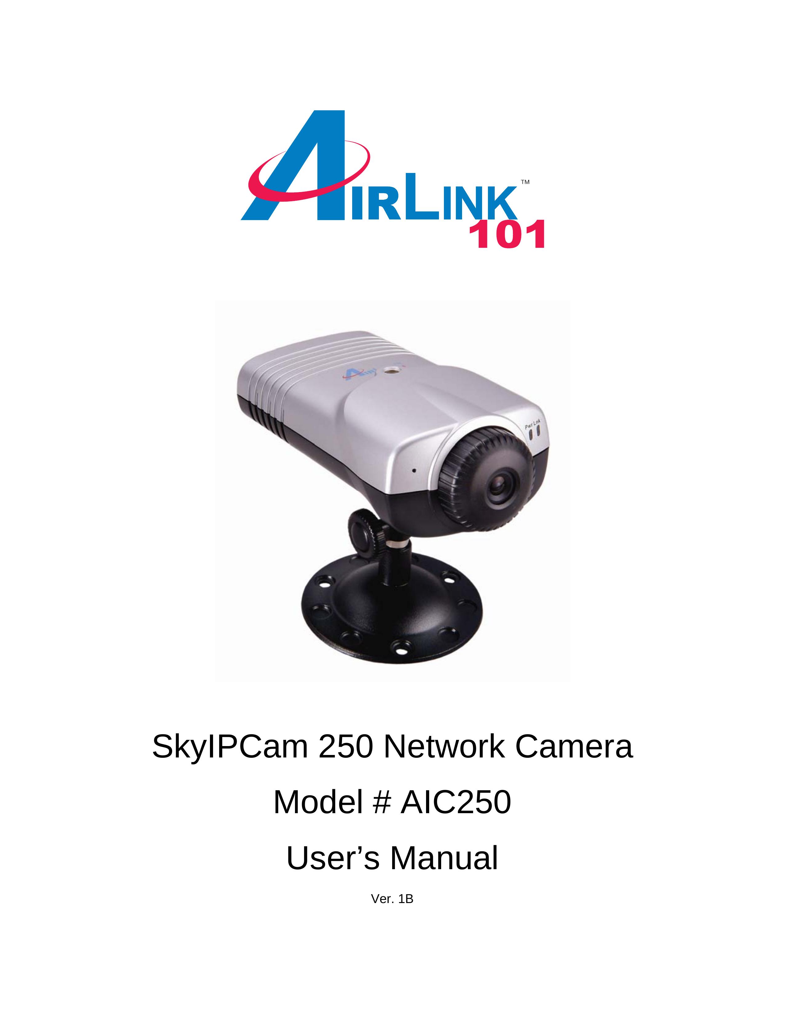 Airlink101 AIC250 Security Camera User Manual