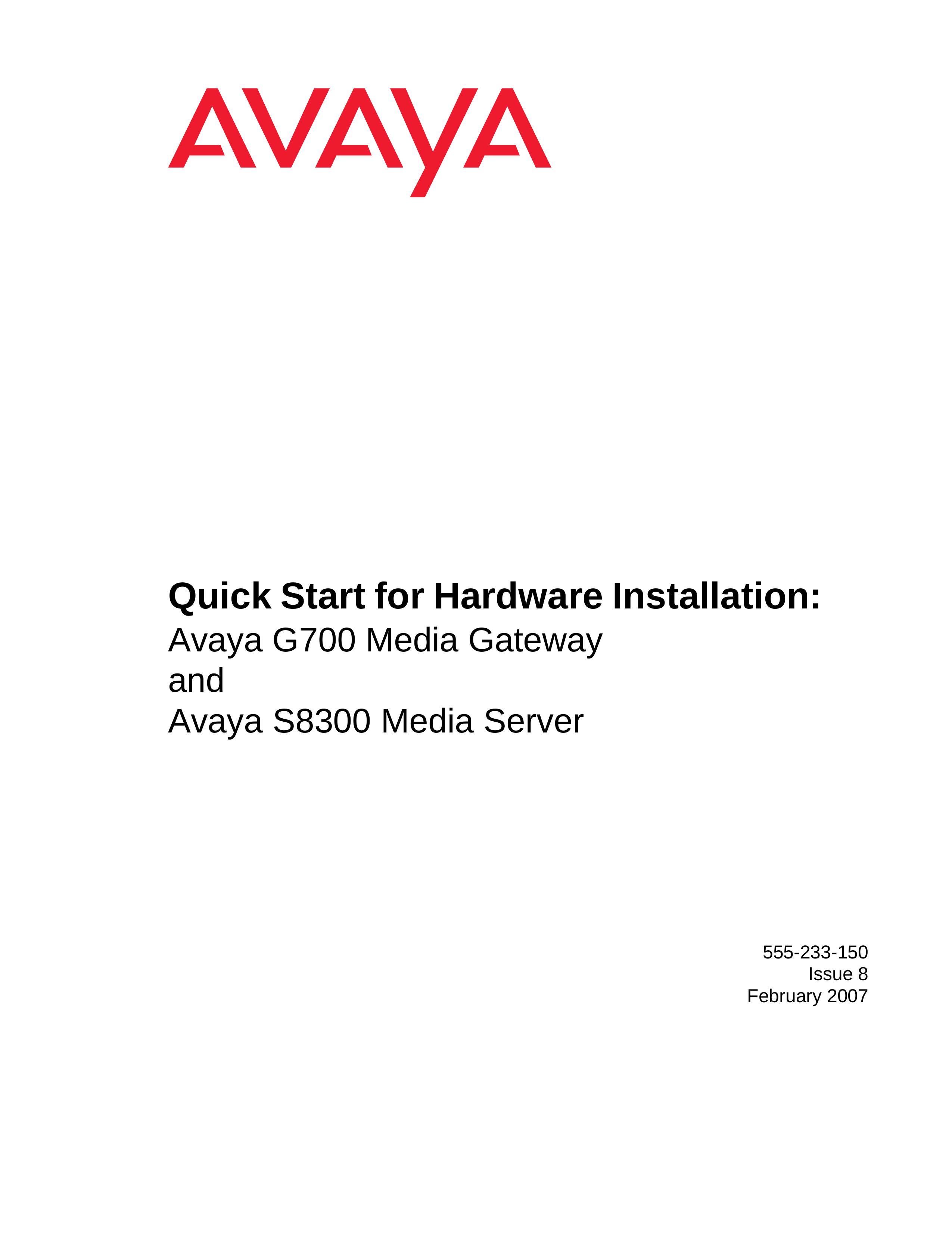 Avaya G700 Security Camera User Manual
