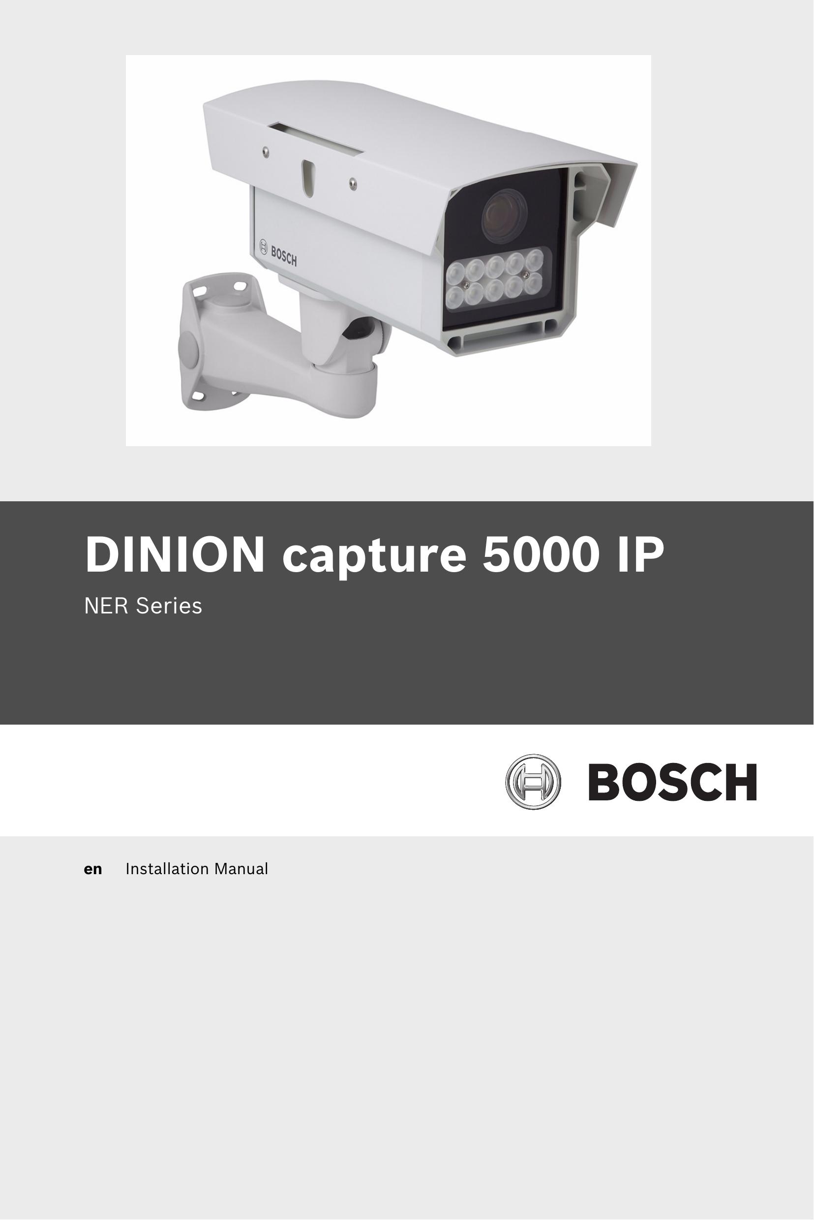 Bosch Appliances 5000 IP Security Camera User Manual