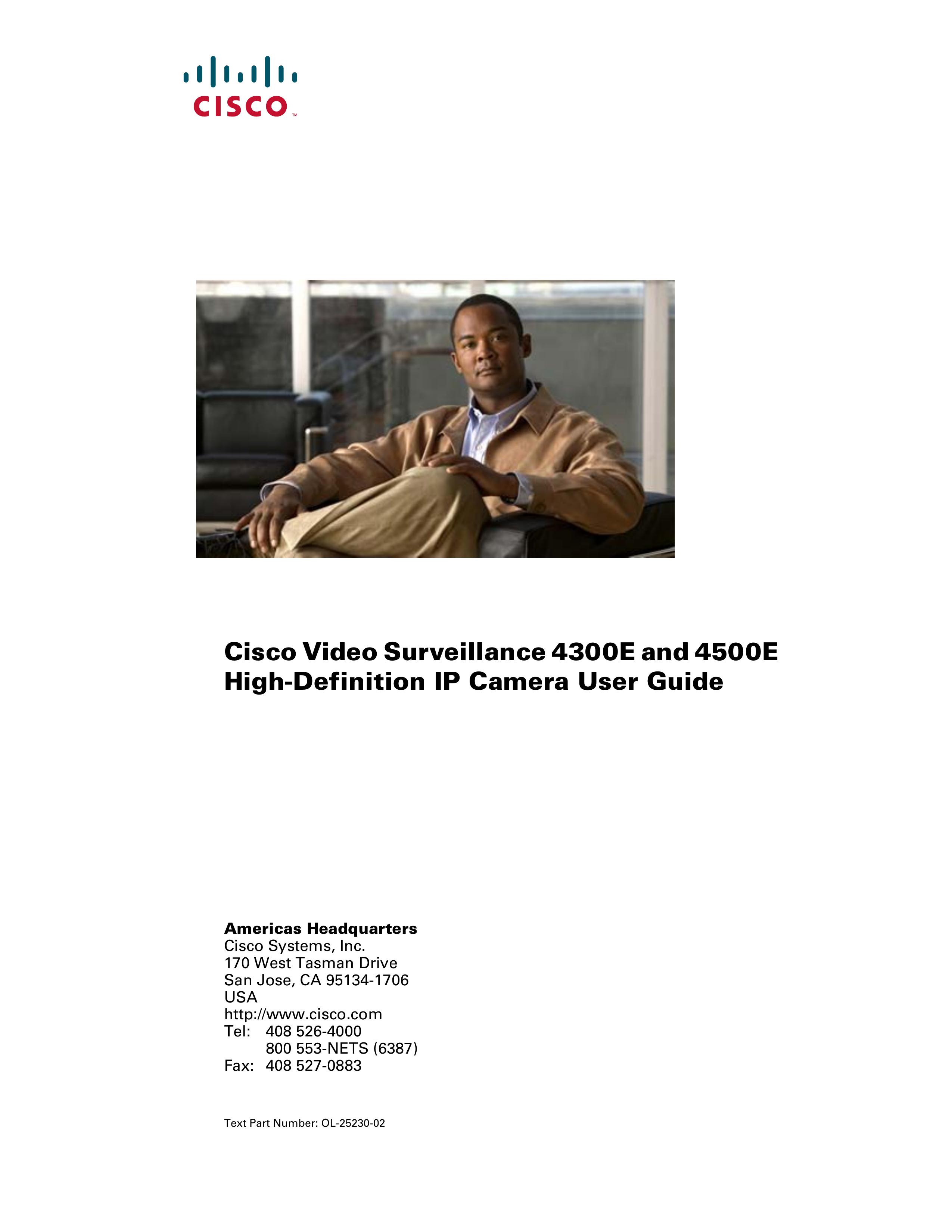 Cisco Systems 4300E Security Camera User Manual