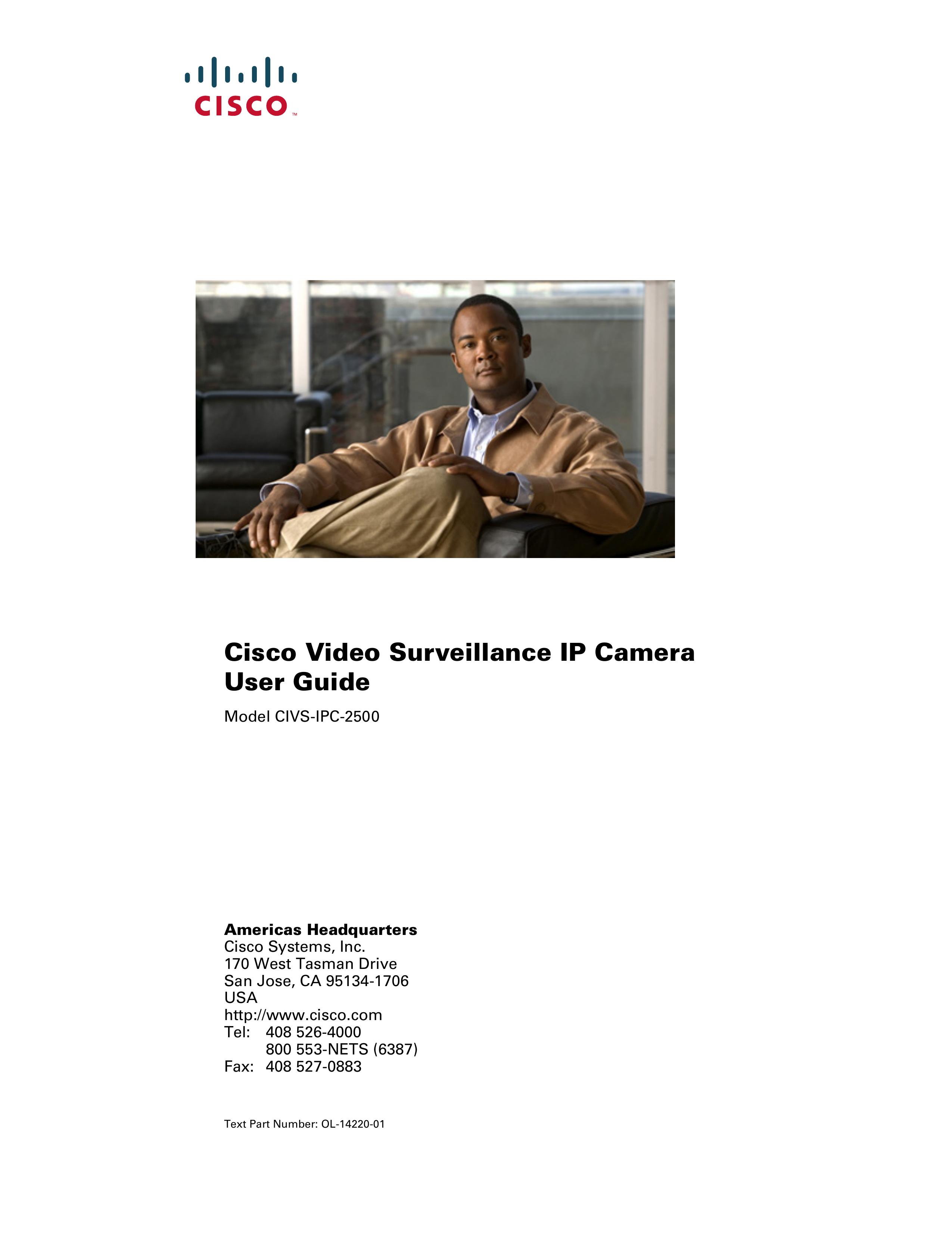 Cisco Systems CIVS-IPC-2500 Security Camera User Manual