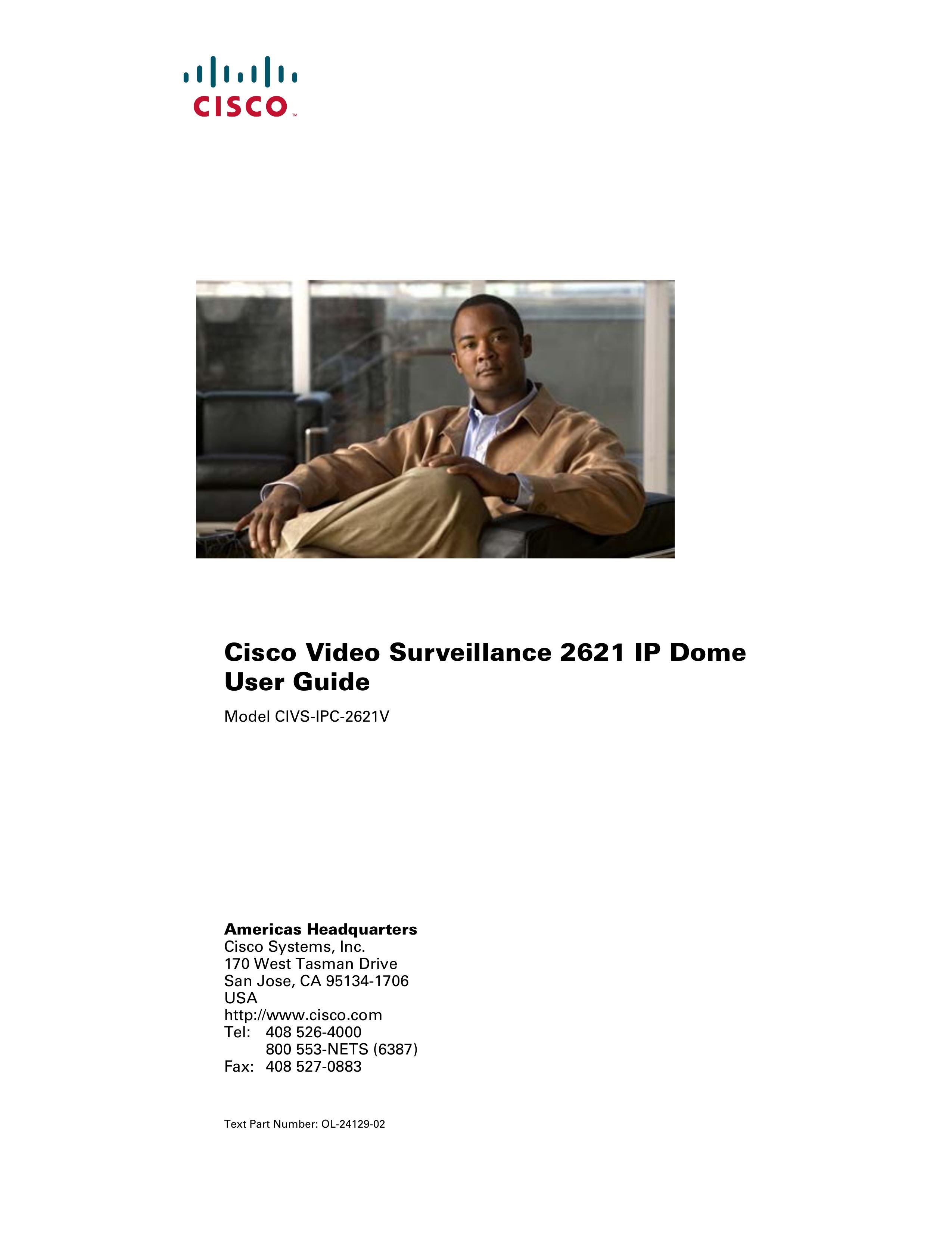 Cisco Systems CIVS-IPC-2621V Security Camera User Manual