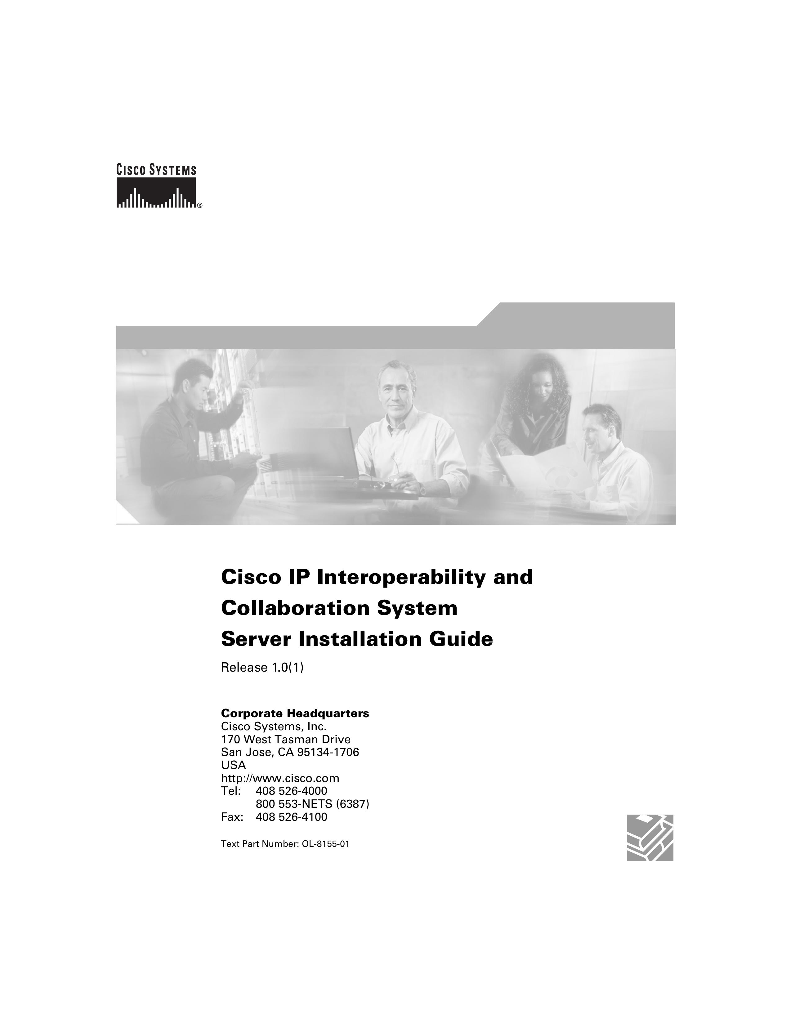 Cisco Systems OL-8155-01 Security Camera User Manual