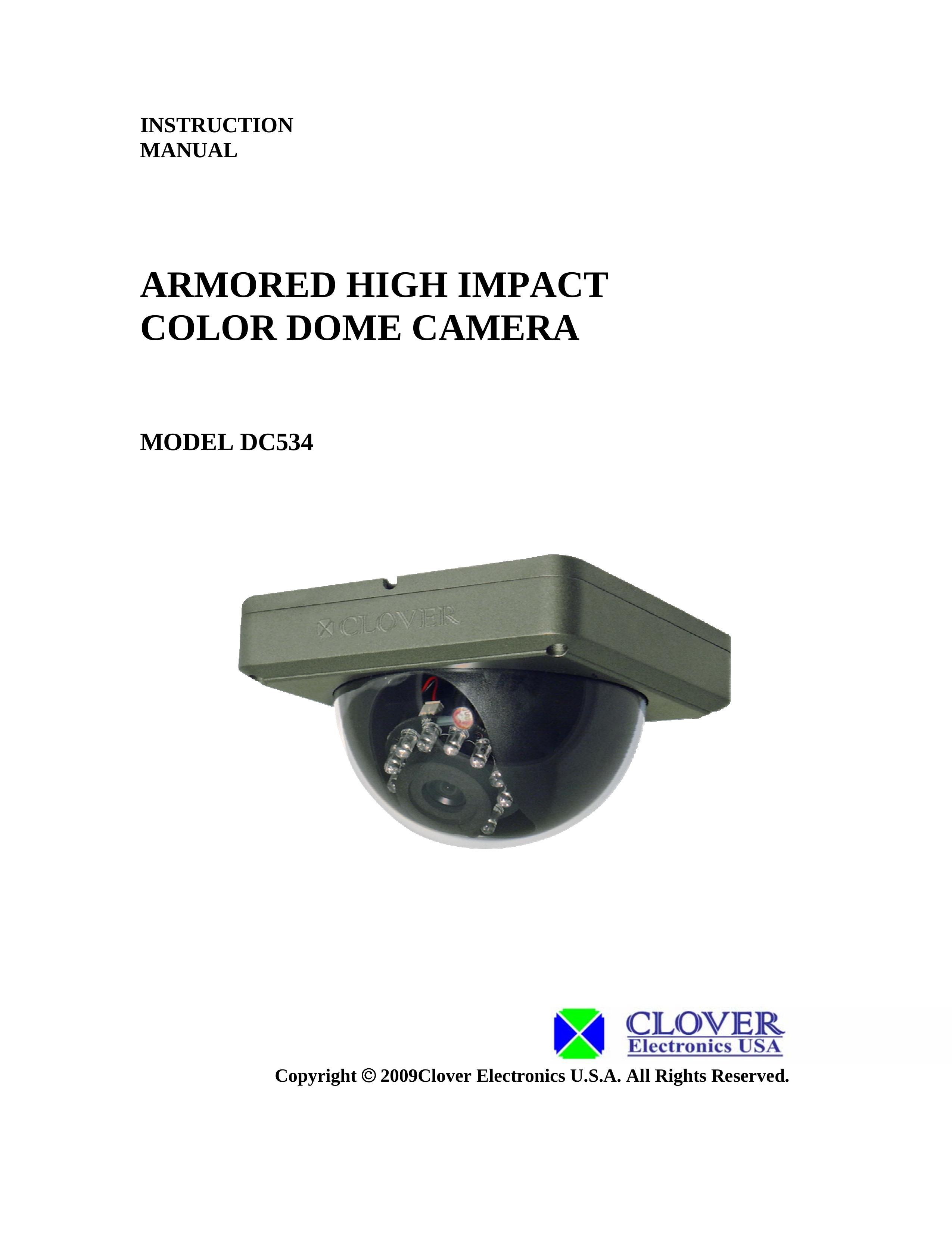Clover Electronics DC534 Security Camera User Manual
