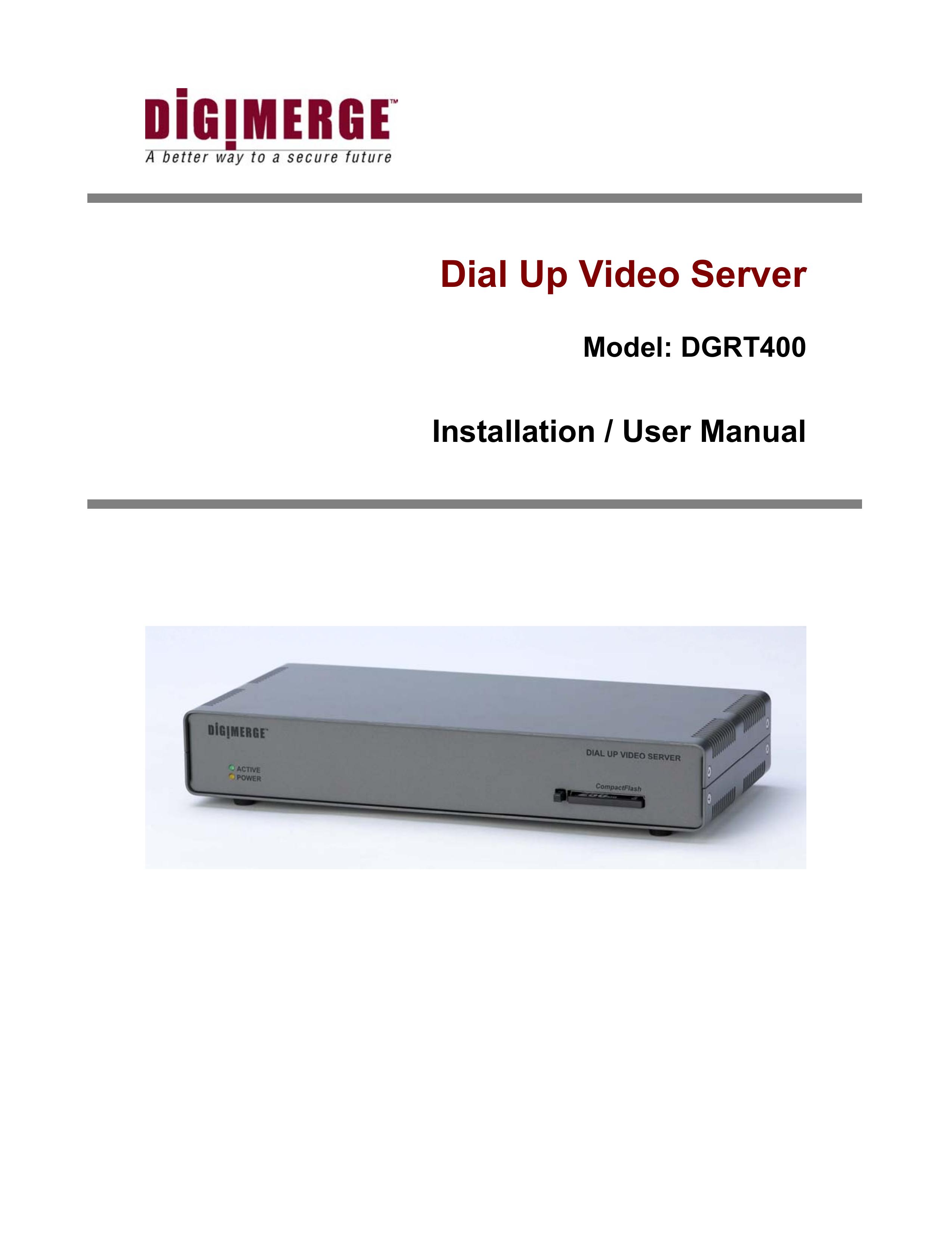 Digimerge DGRT400 Security Camera User Manual