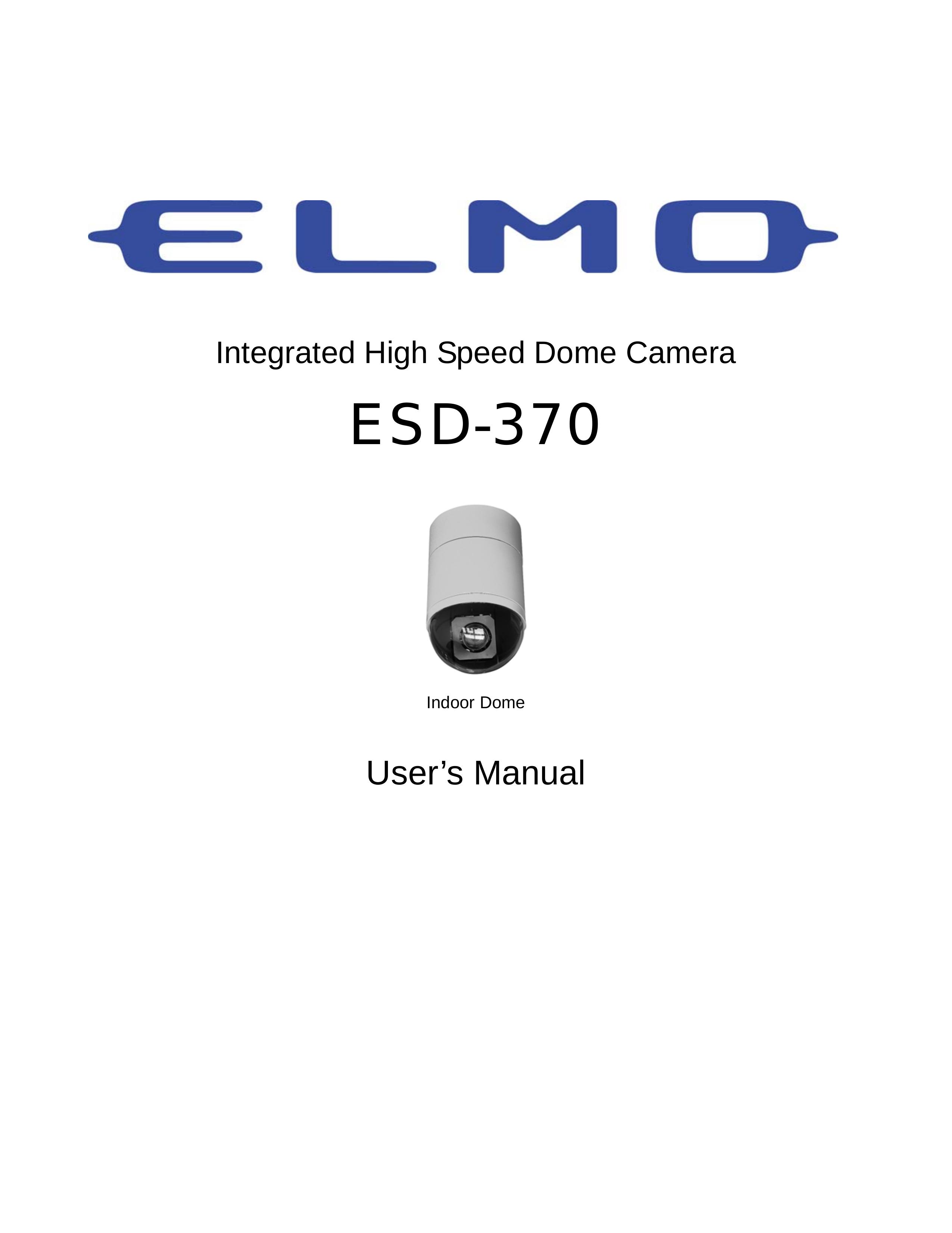 Elmo ESD-370 Security Camera User Manual