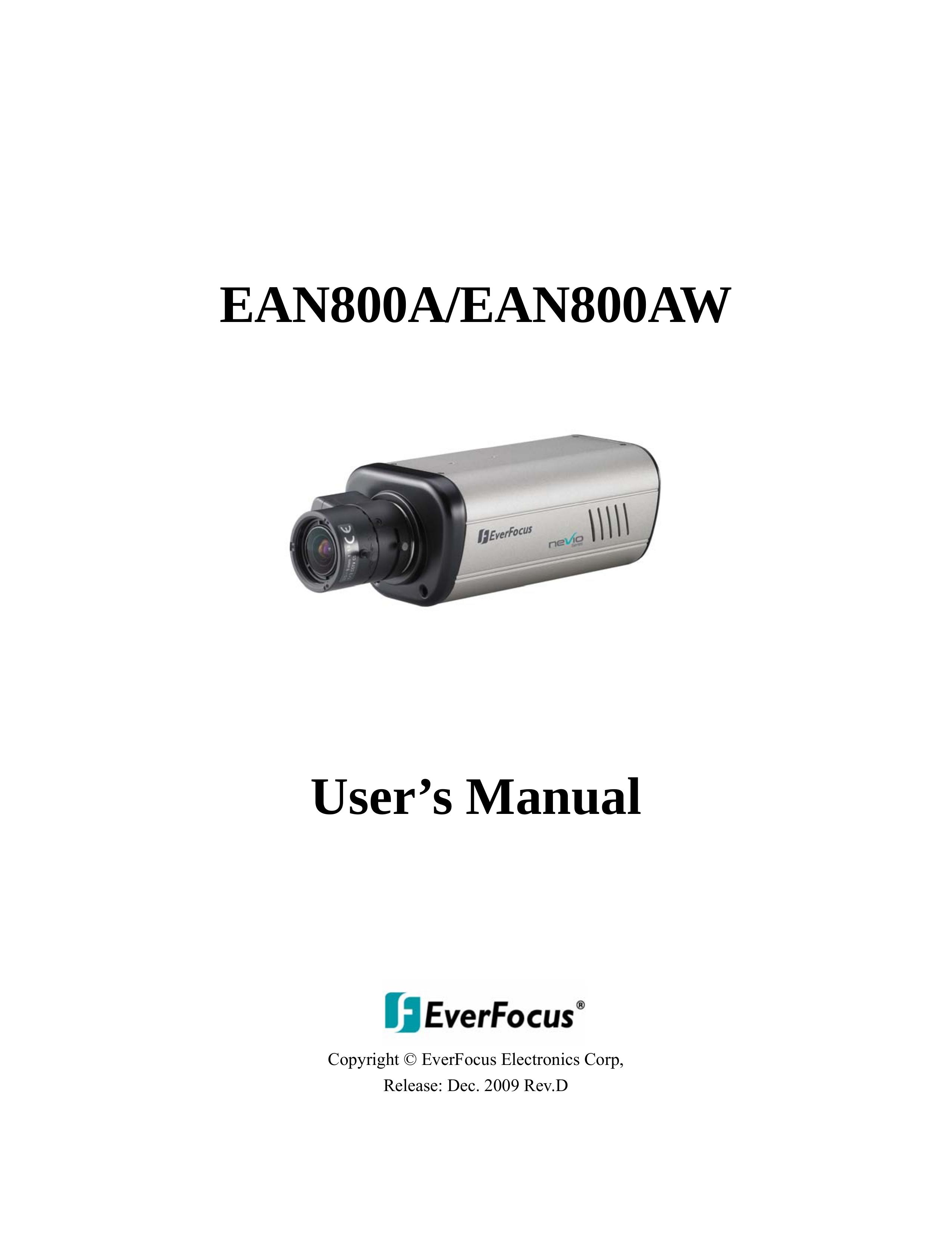 EverFocus EAN800A Security Camera User Manual