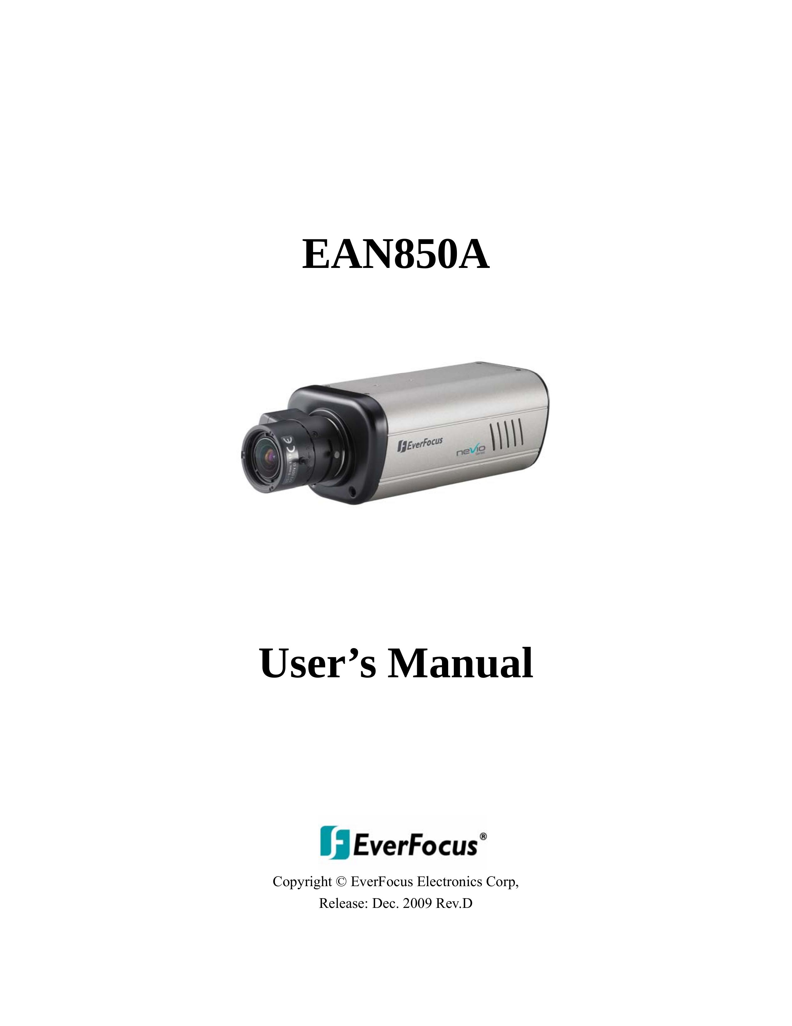 EverFocus EAN850A Security Camera User Manual