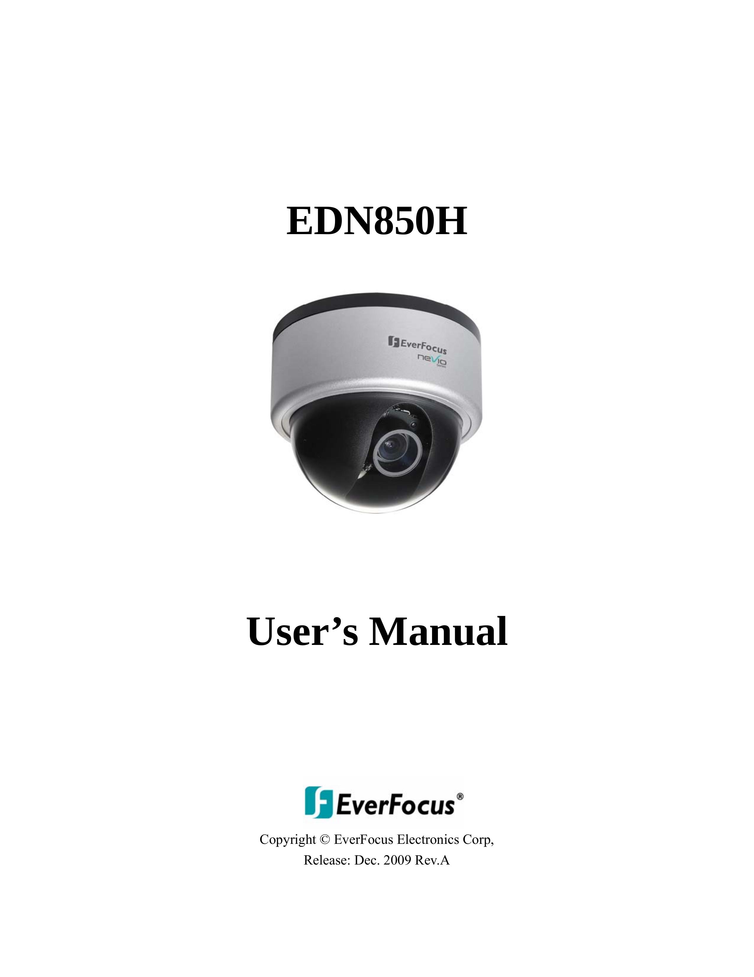 EverFocus EDN850H Security Camera User Manual