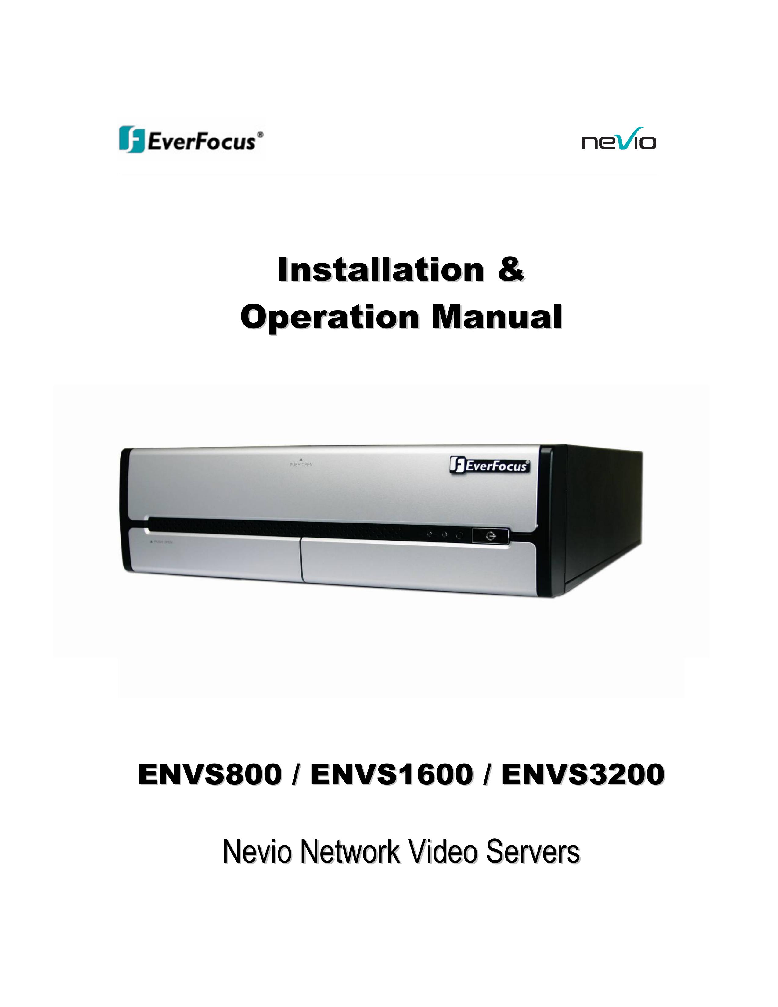EverFocus ENVS1600 Security Camera User Manual