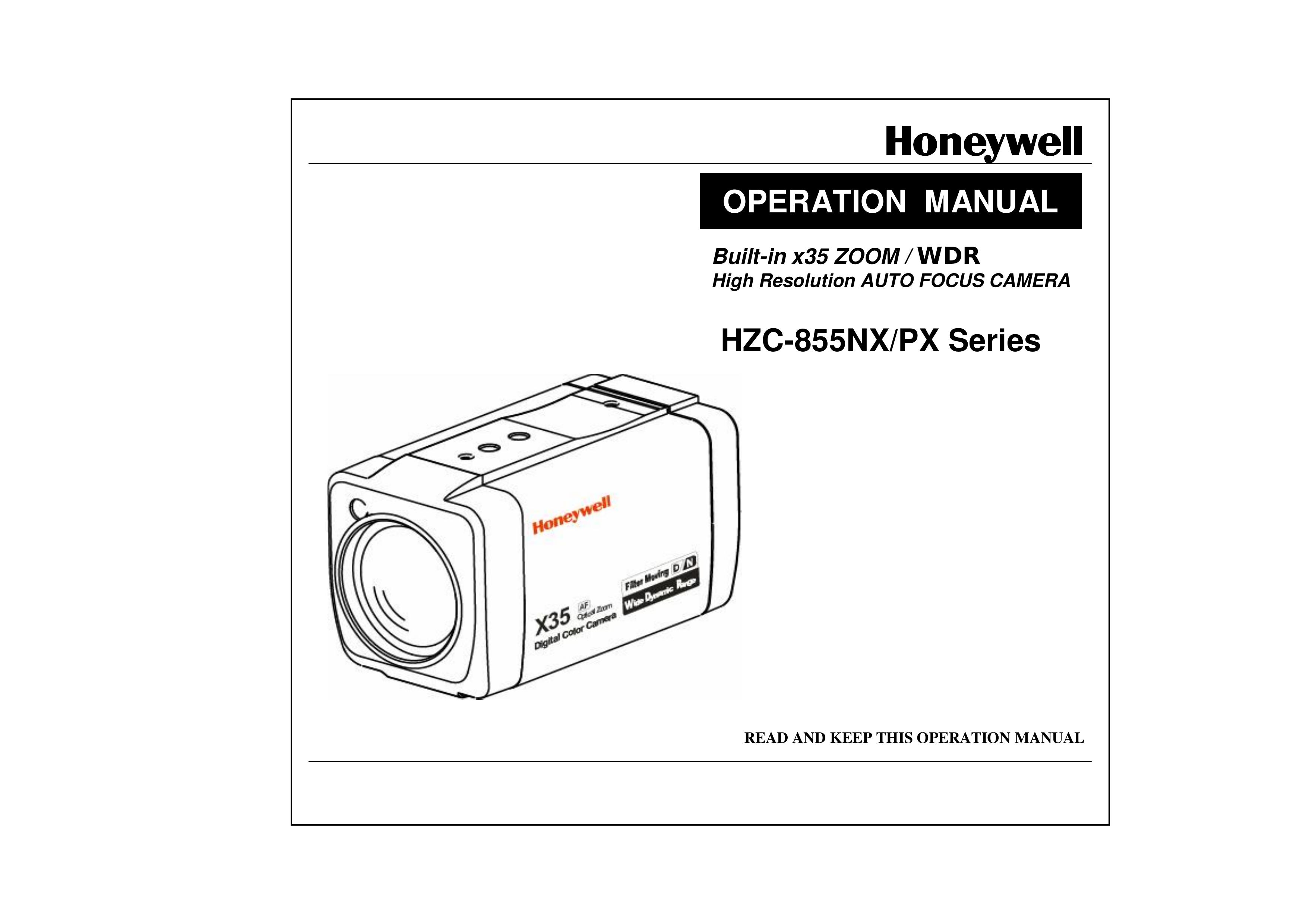Honeywell HZC-855NX Security Camera User Manual