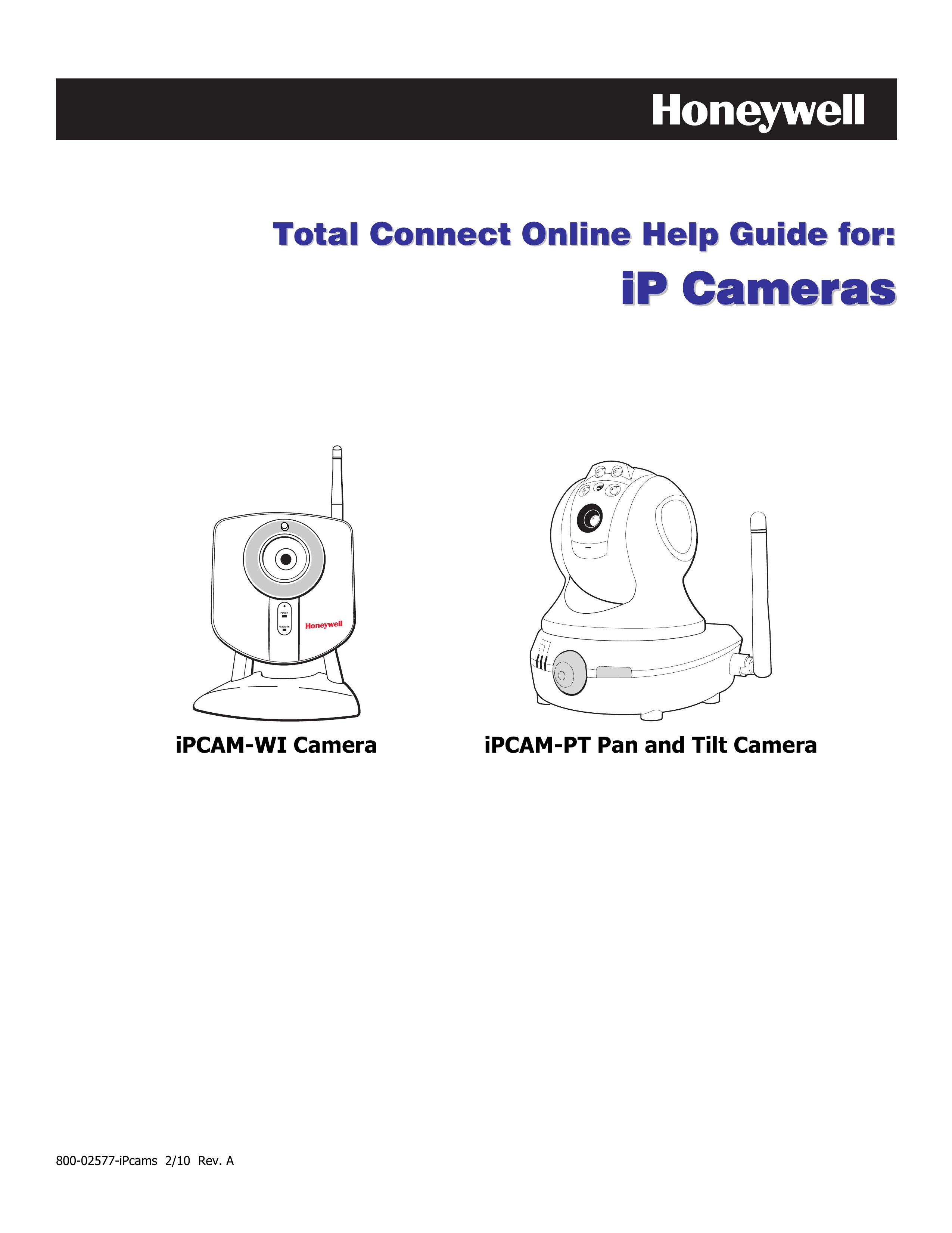 Honeywell IPCAM-PT Security Camera User Manual