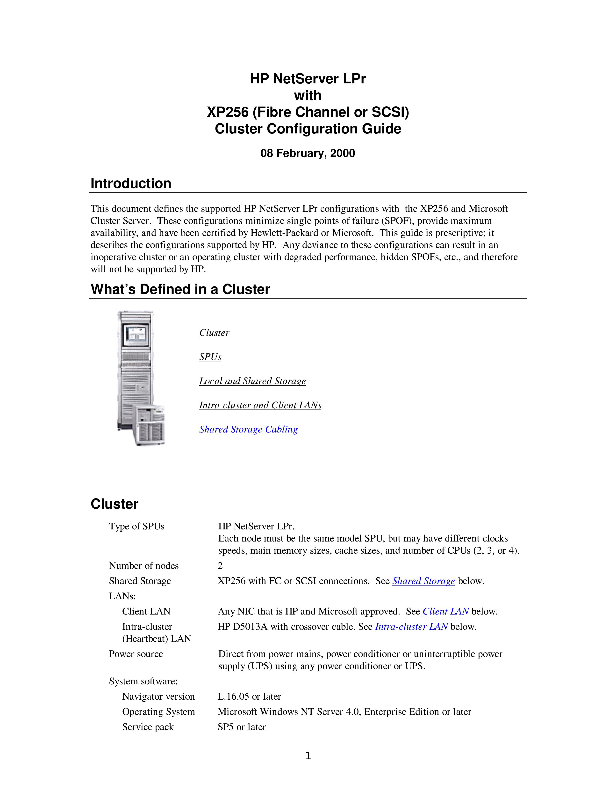 HP (Hewlett-Packard) XP256 Security Camera User Manual