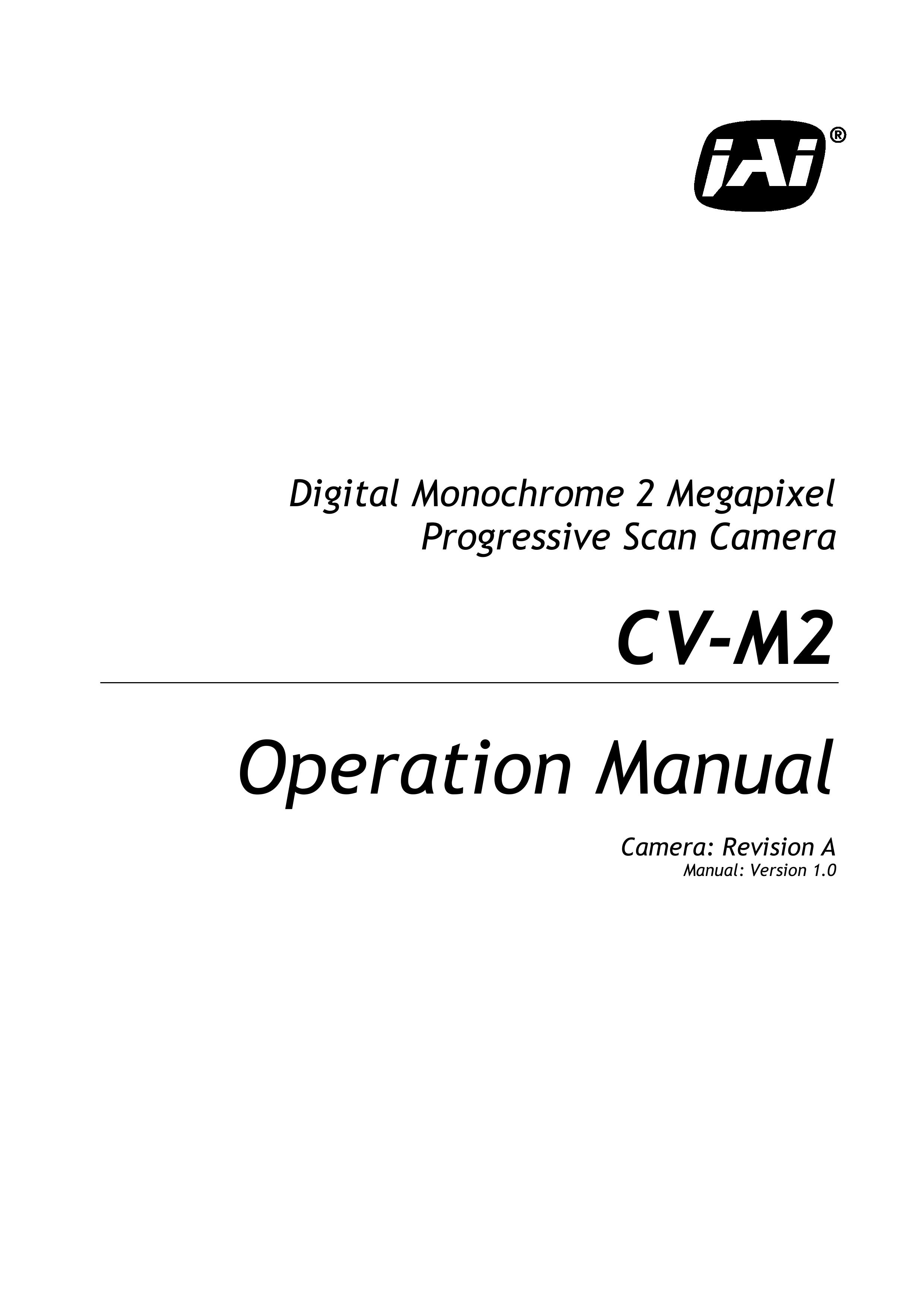 JAI CV-M2 Security Camera User Manual