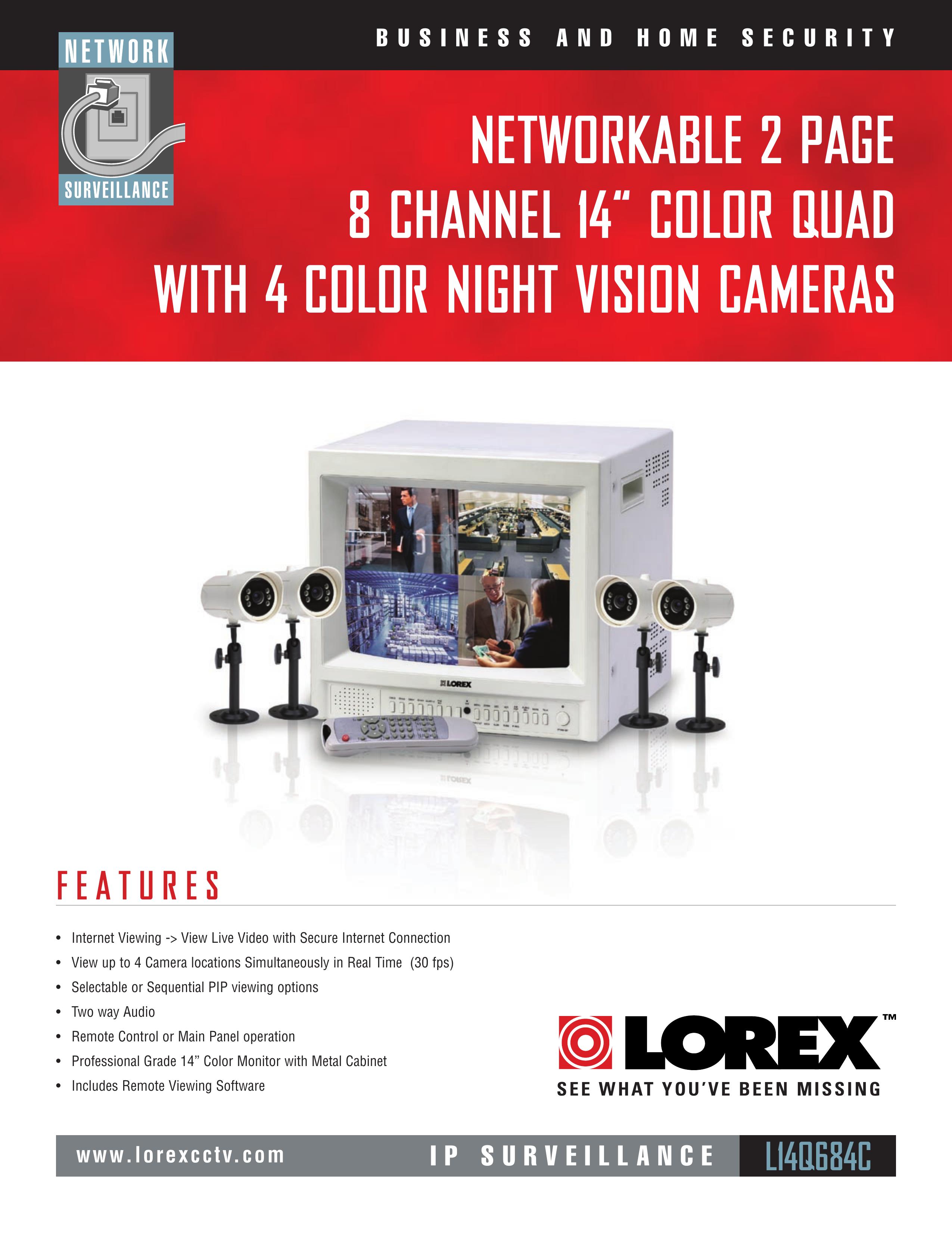 LOREX Technology l14q684c Security Camera User Manual