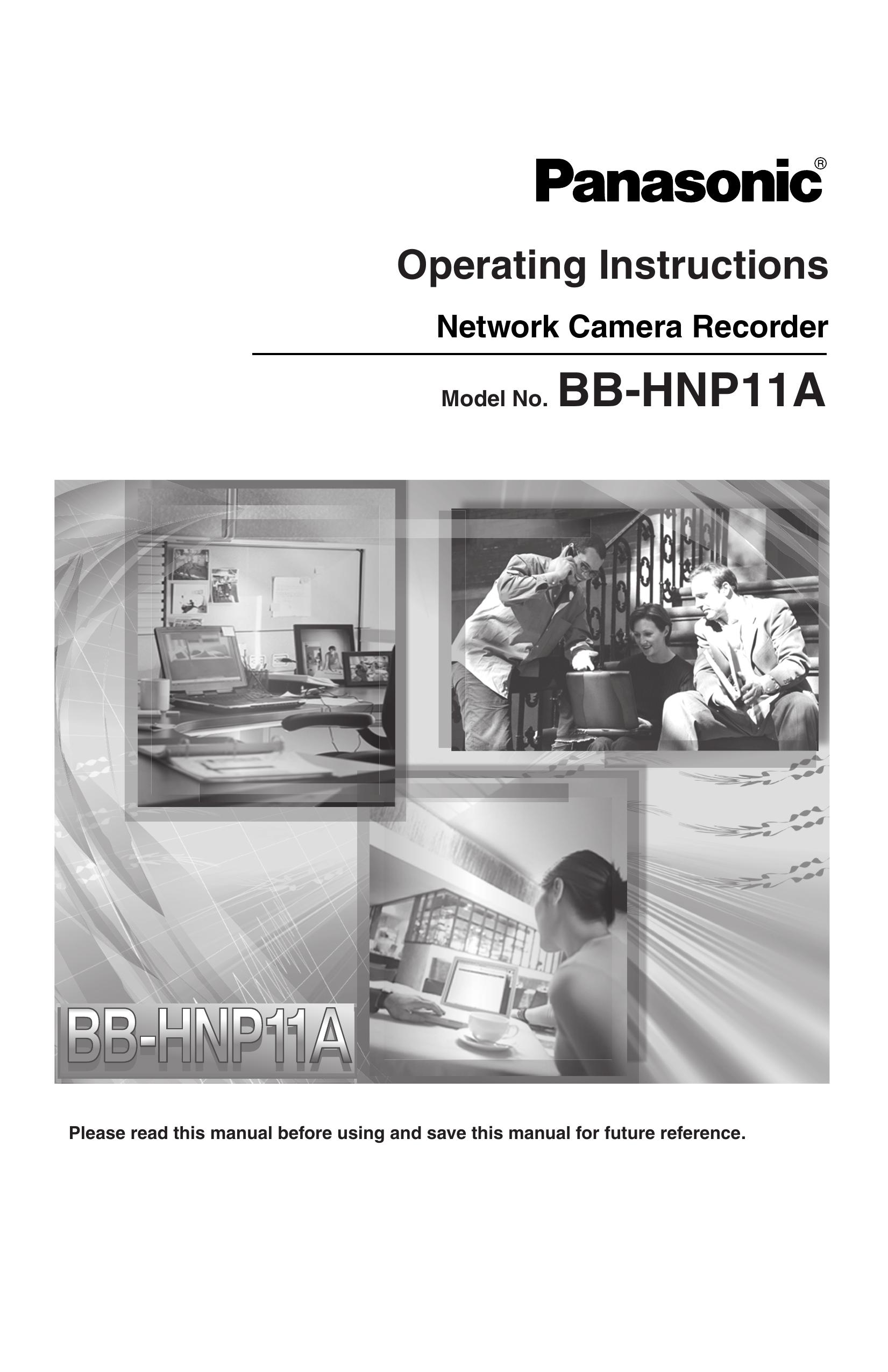 Panasonic BB-HNP11A Security Camera User Manual