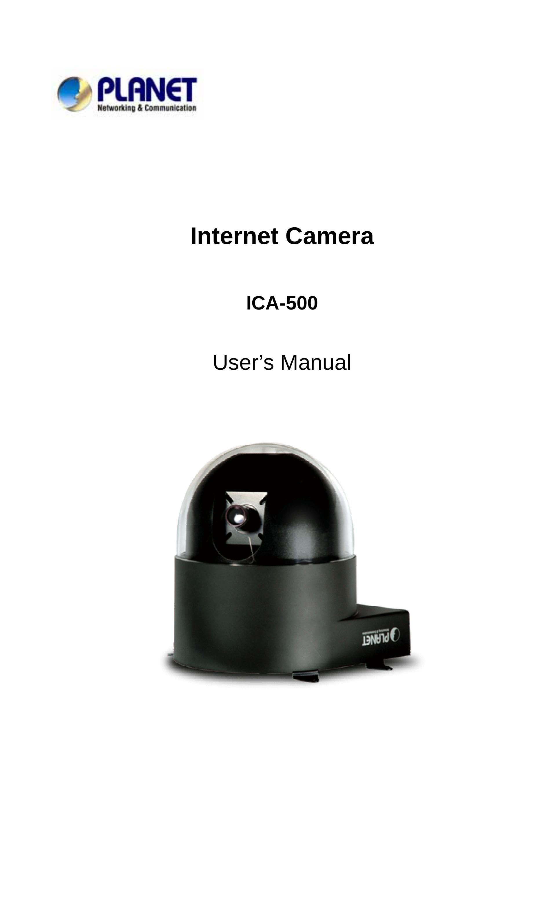 Planet Technology ICA-500C Security Camera User Manual
