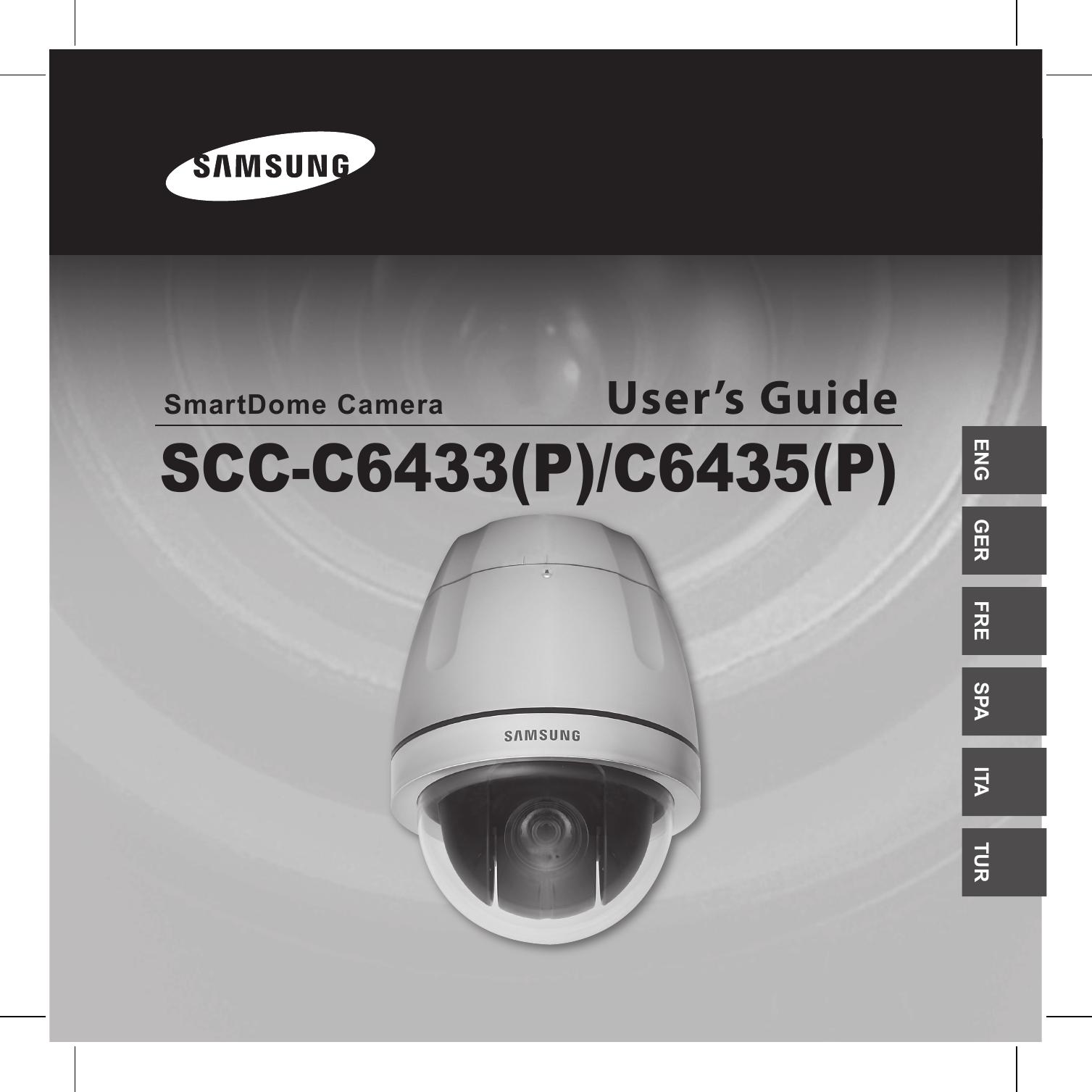 Samsung C6435(P) Security Camera User Manual