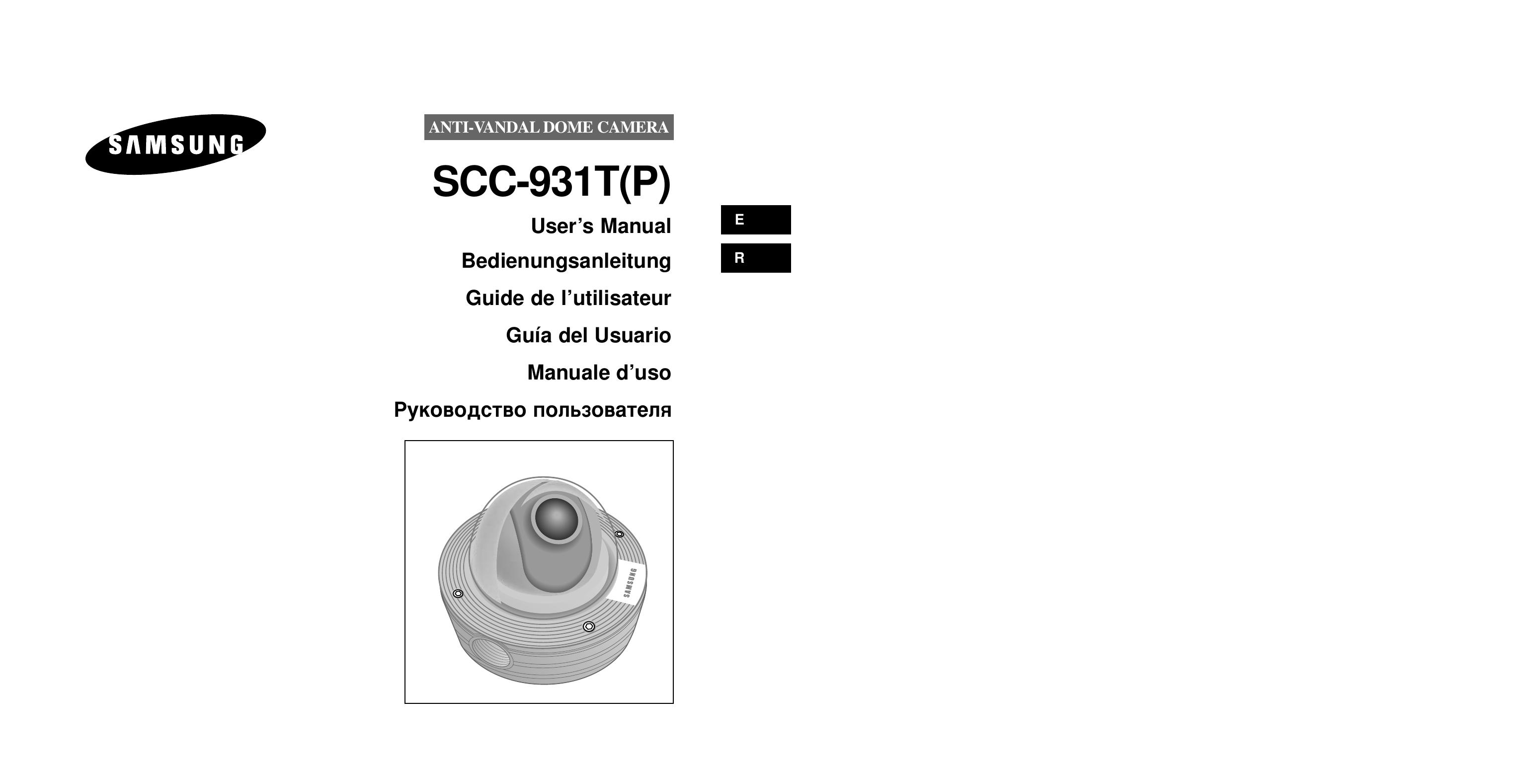 Samsung SCC-931TP Security Camera User Manual