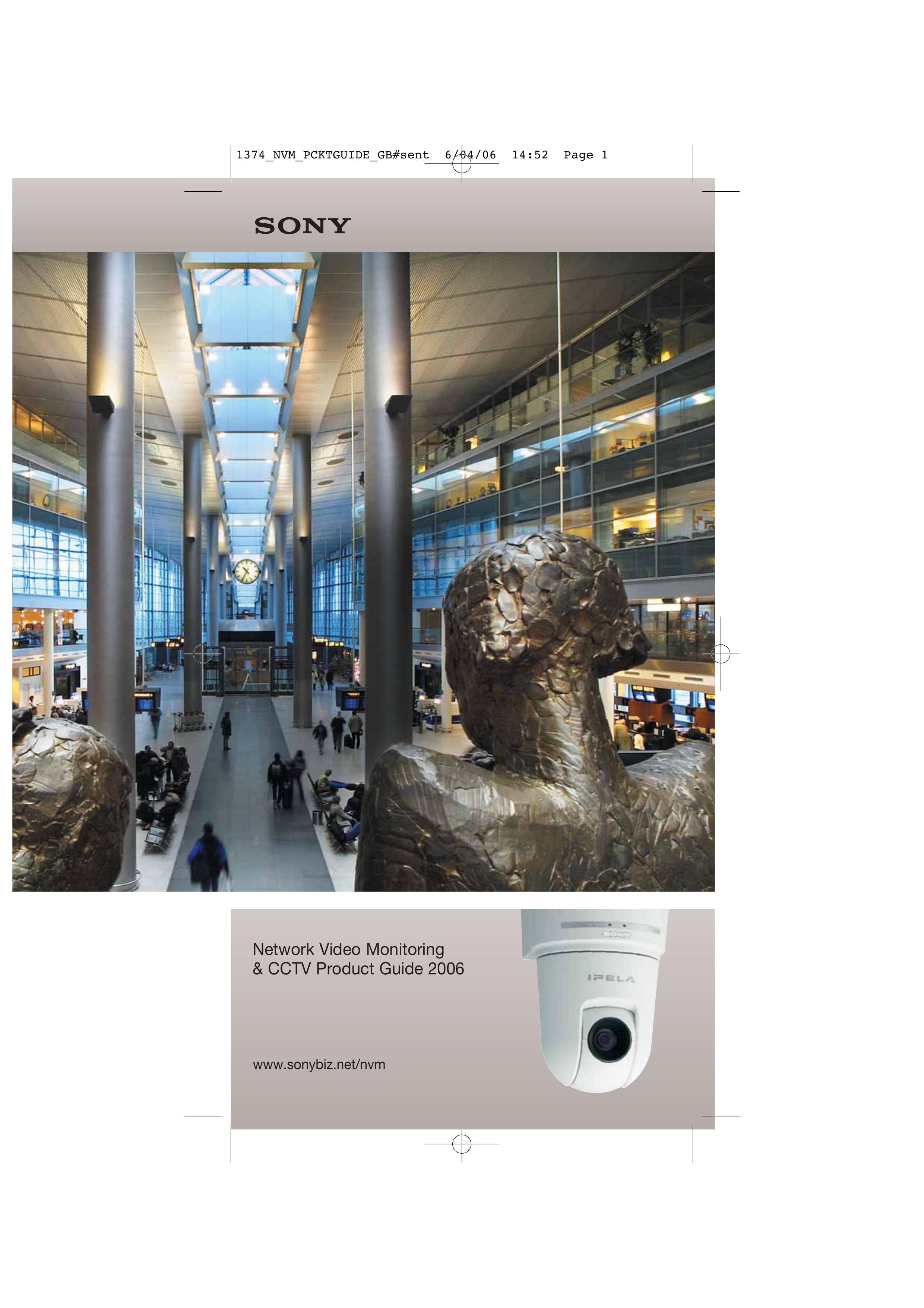 Sony Network Video Monitoring Security Camera User Manual