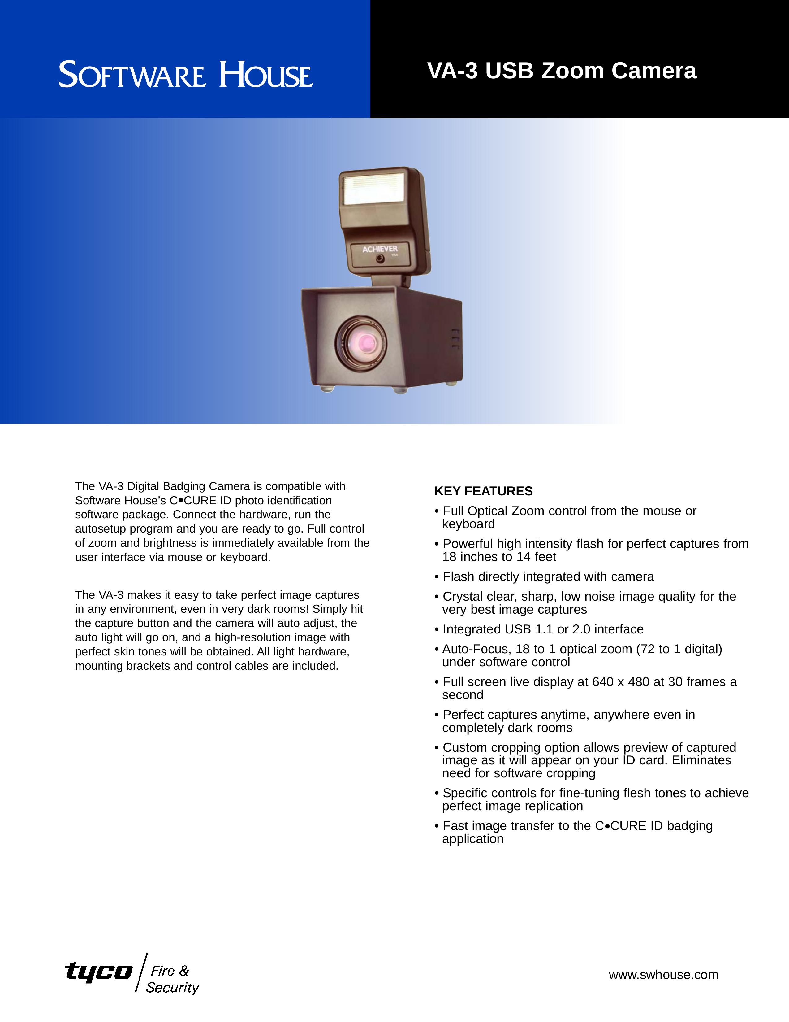 Tyco VA-3 Security Camera User Manual