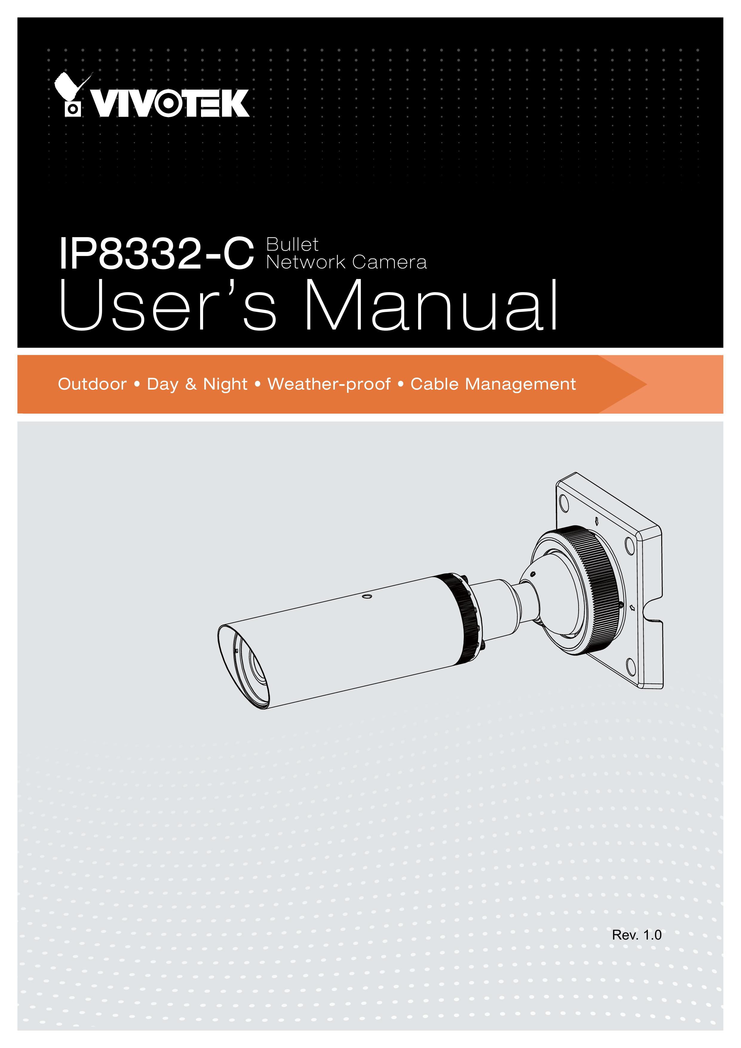 Vivotek IP-8332C Security Camera User Manual
