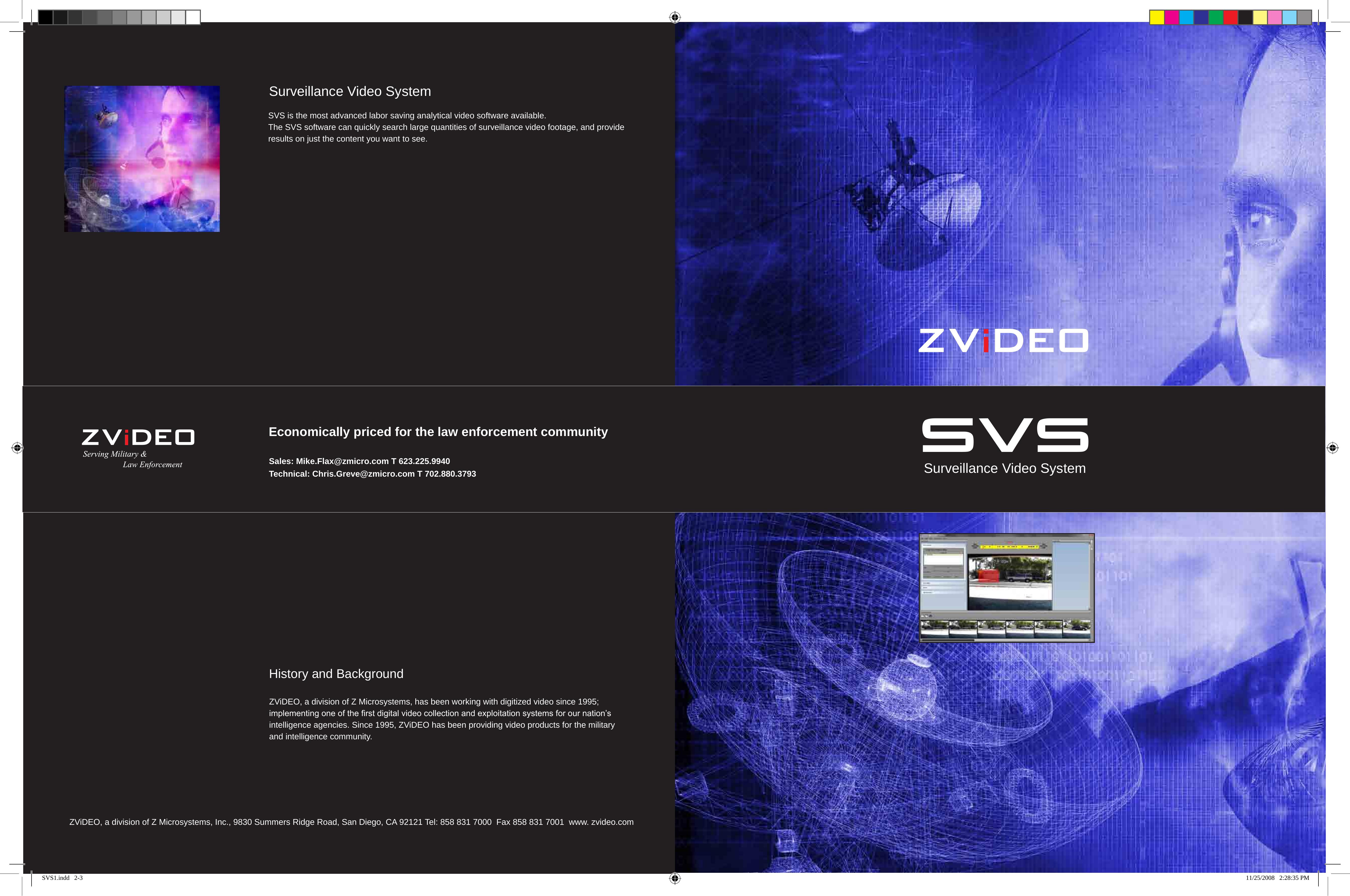 Z Microsystems Surveillance Video System Security Camera User Manual