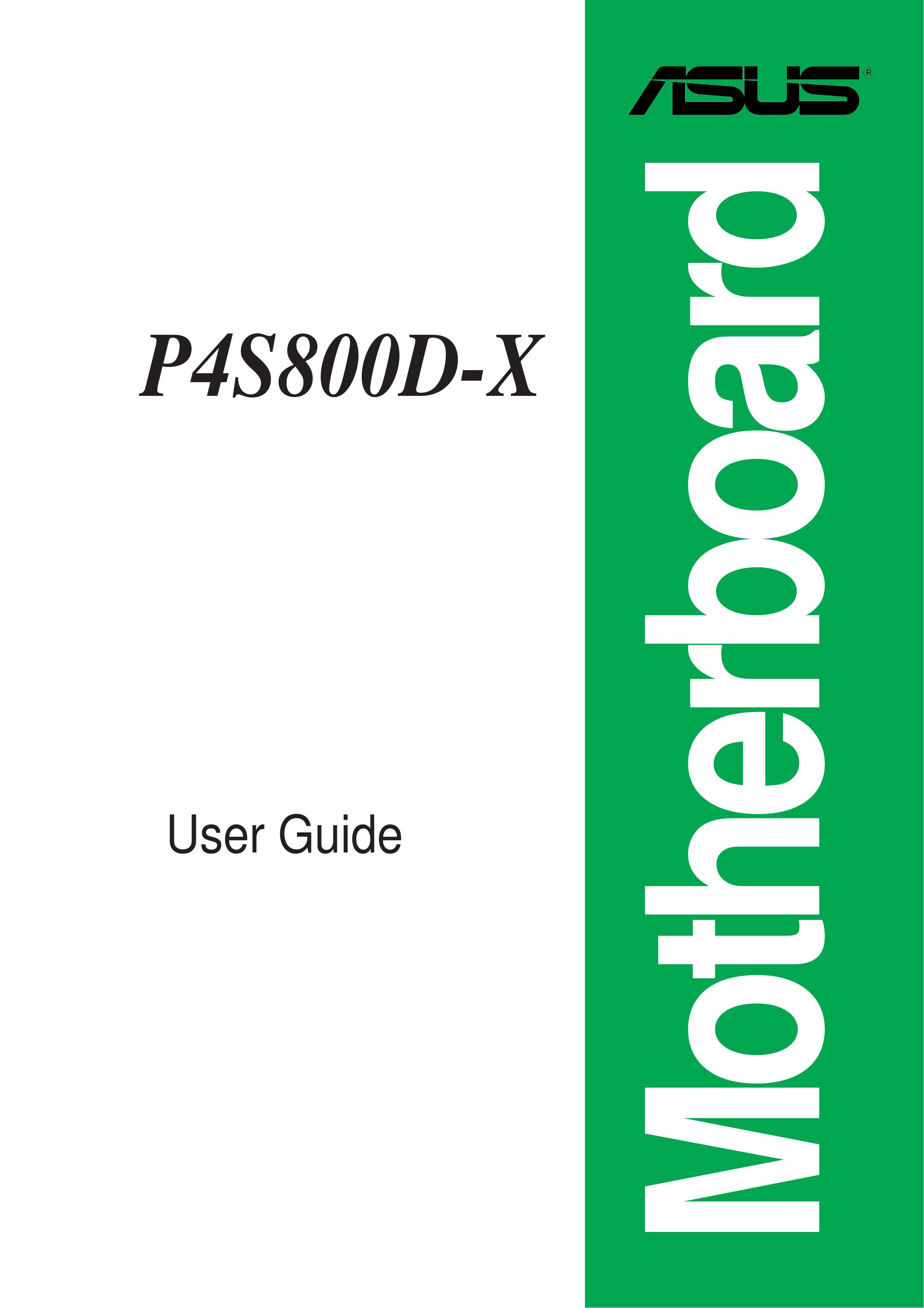 Asus P4S800D-X Clock Radio User Manual