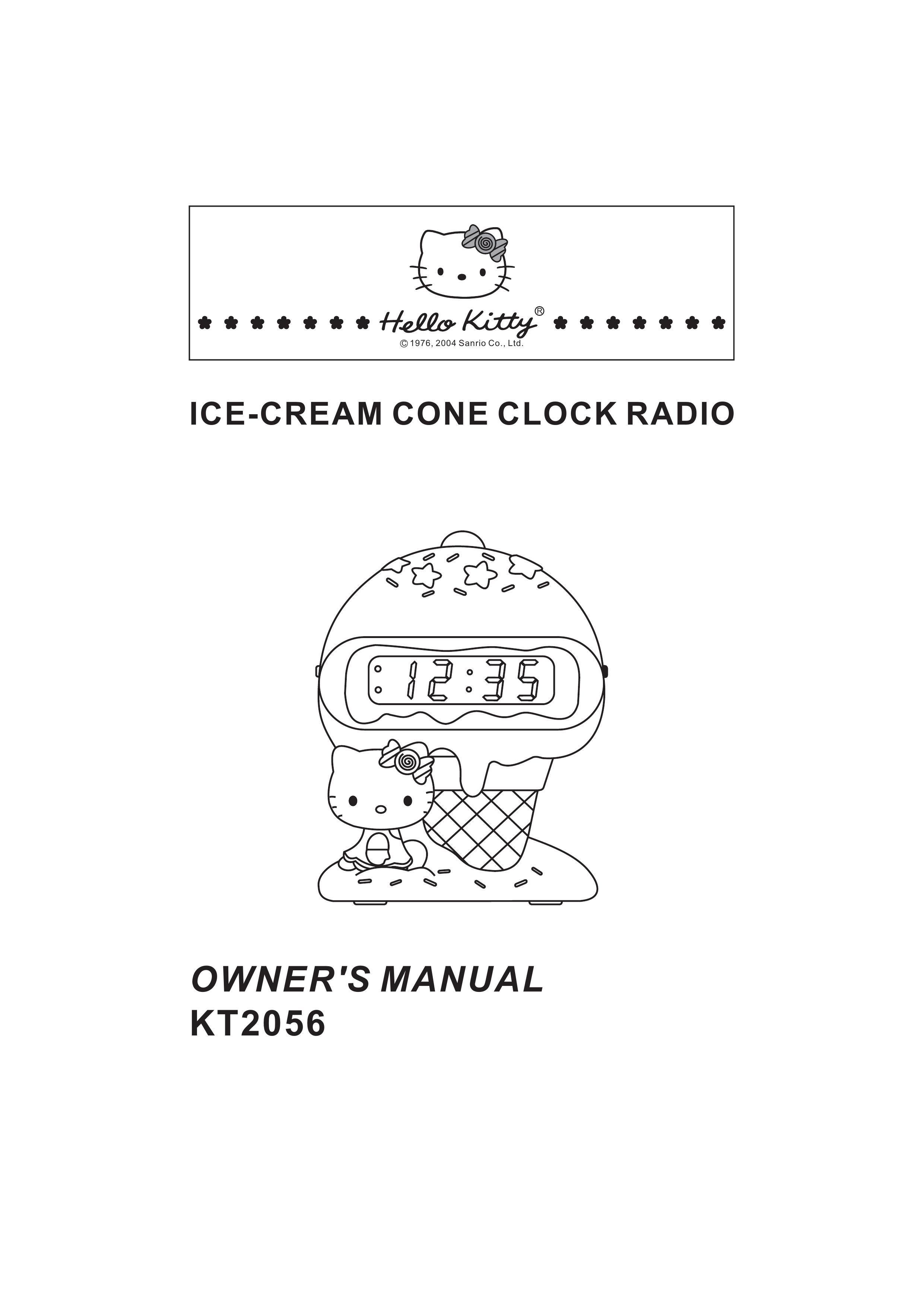 Jensen KT2056 Clock Radio User Manual