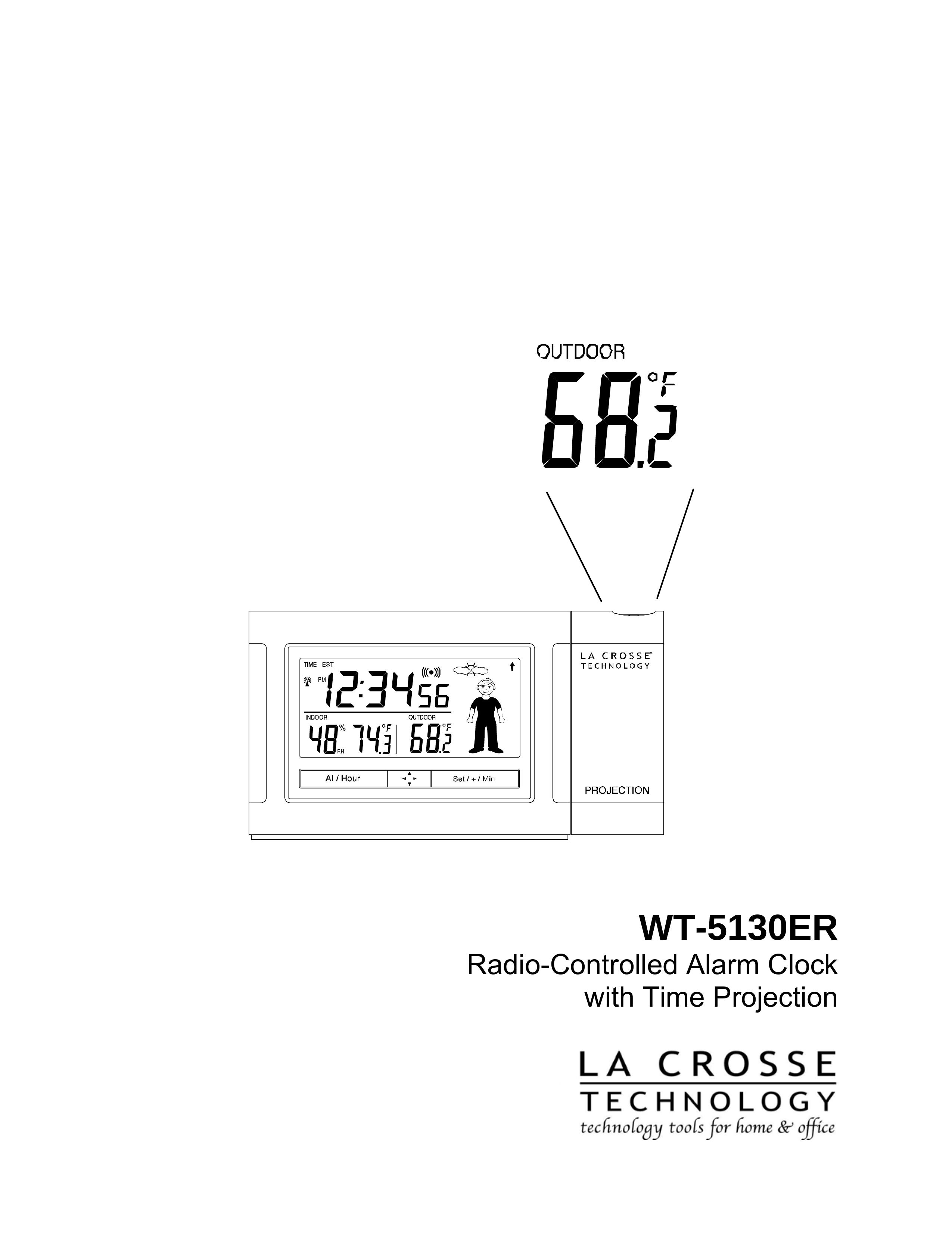 La Crosse Technology WT-5130ER Clock Radio User Manual