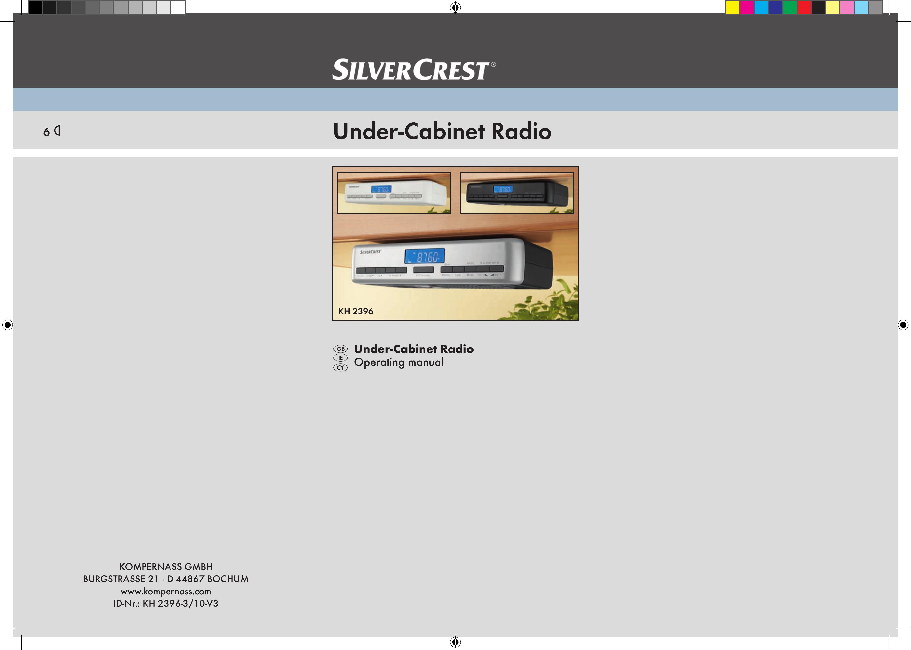 Silvercrest KH 2396 Clock Radio User Manual