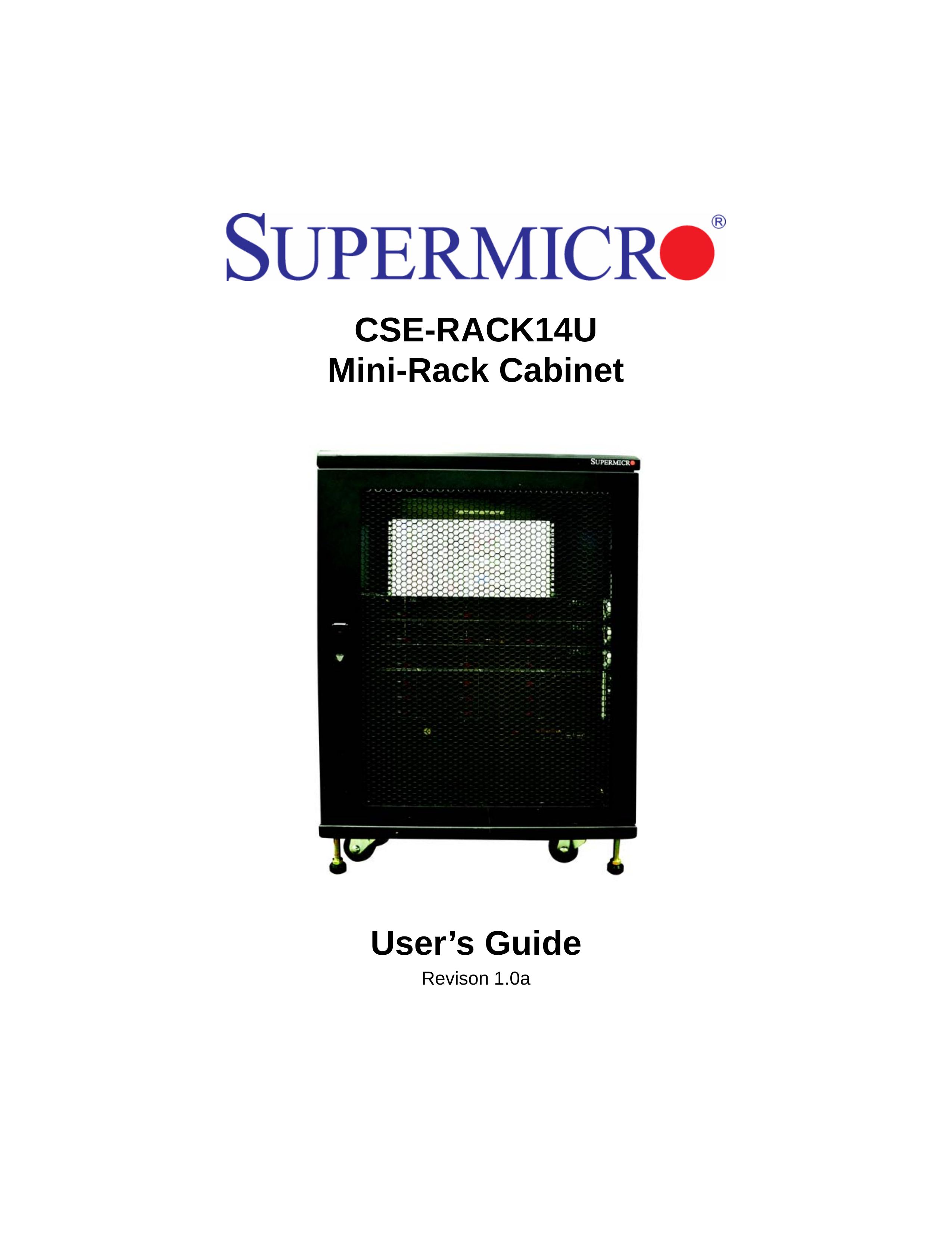 SUPER MICRO Computer CSE-RACK14U Clock Radio User Manual