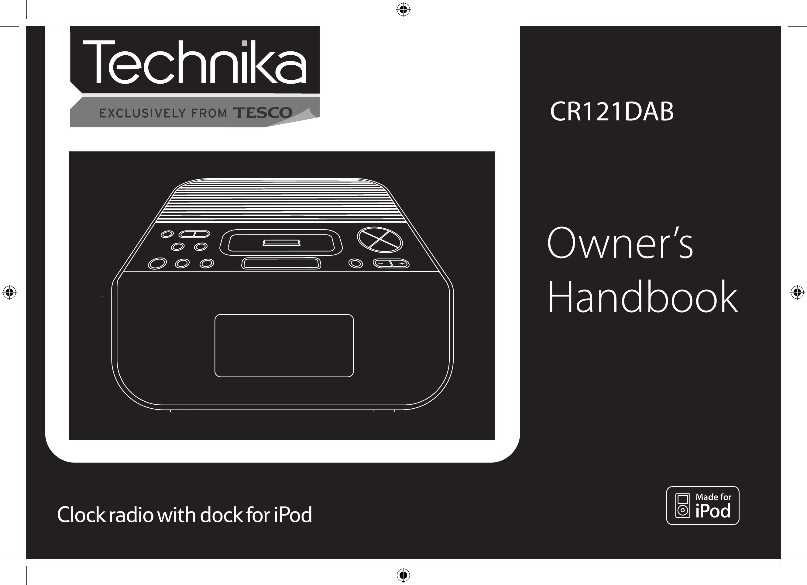 Technika CR121DAB Clock Radio User Manual