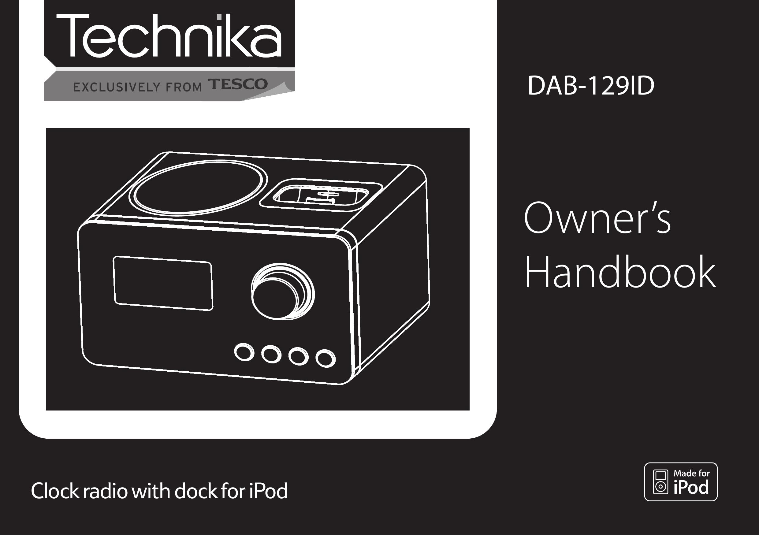 Technika DAB-129ID Clock Radio User Manual