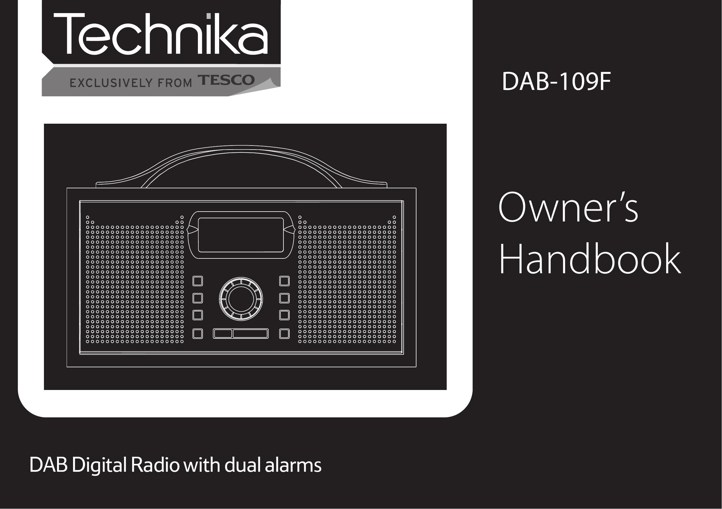 Teknika DAB-109F Clock Radio User Manual