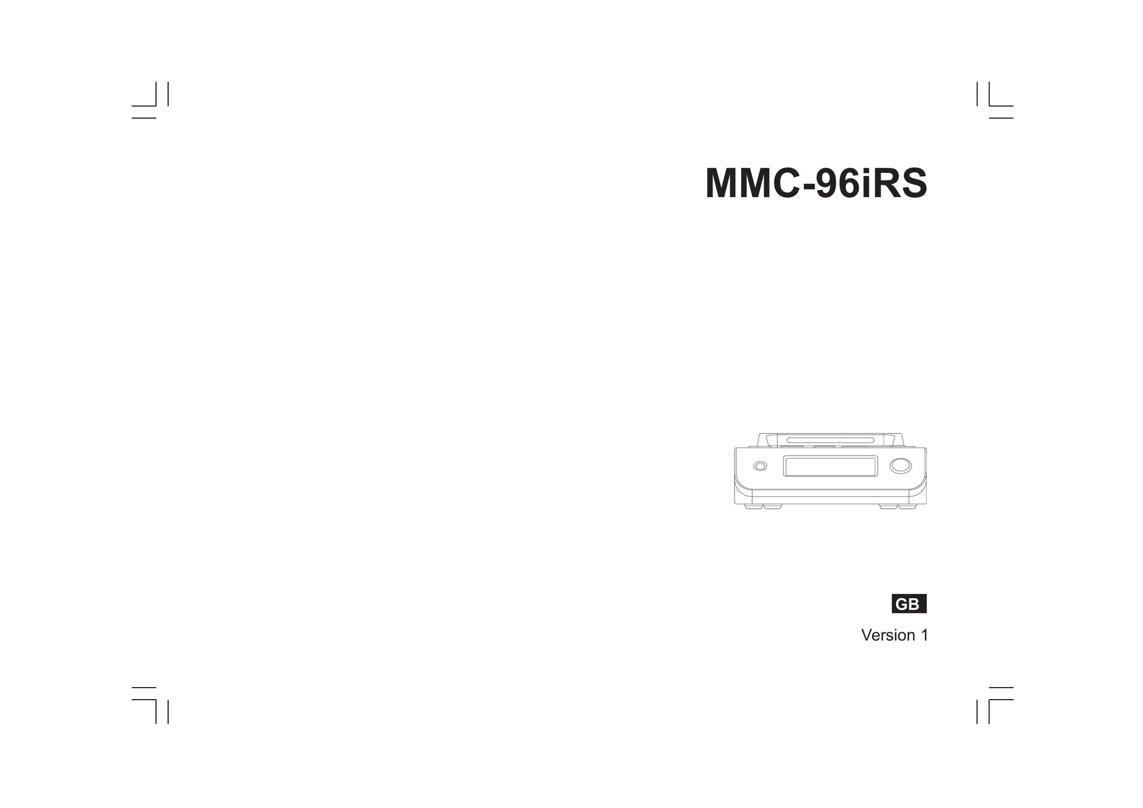 Apple MMC-96IRS MP3 Docking Station User Manual