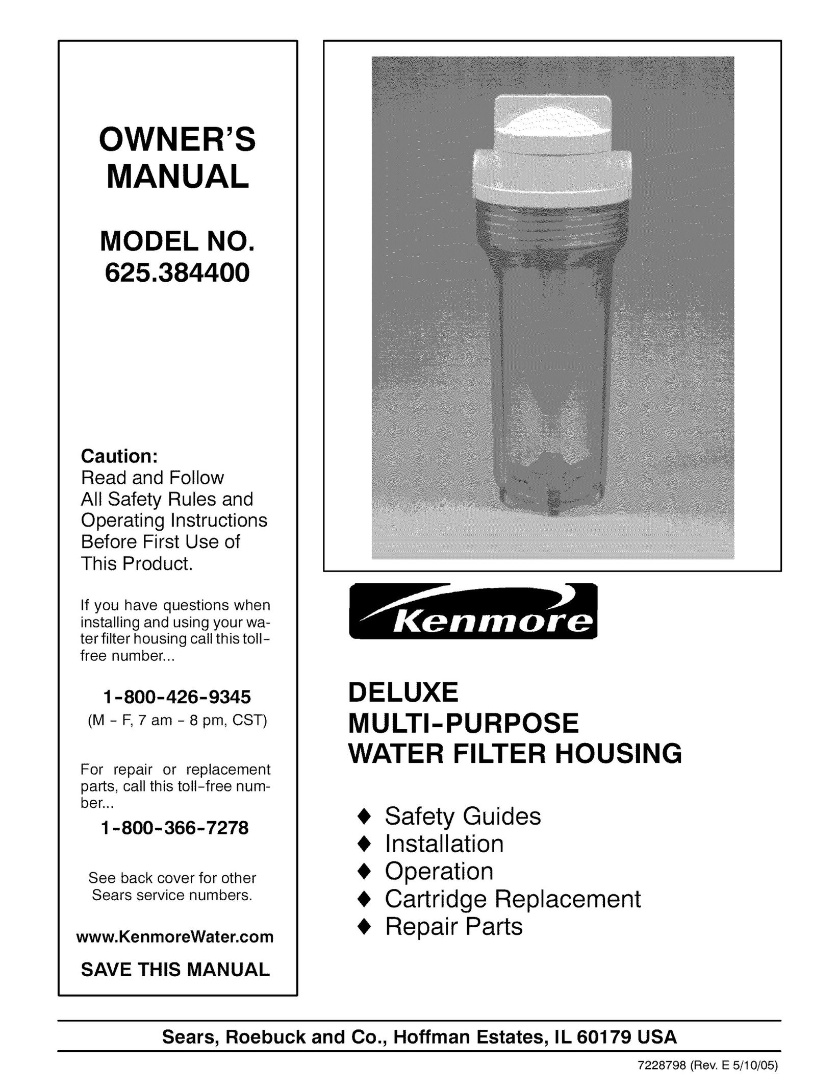 Kenmore 625.3844 MP3 Docking Station User Manual
