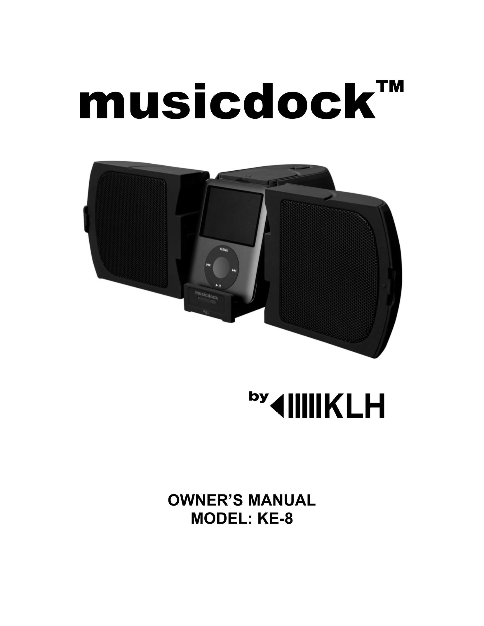 KLH KE-8 MP3 Docking Station User Manual