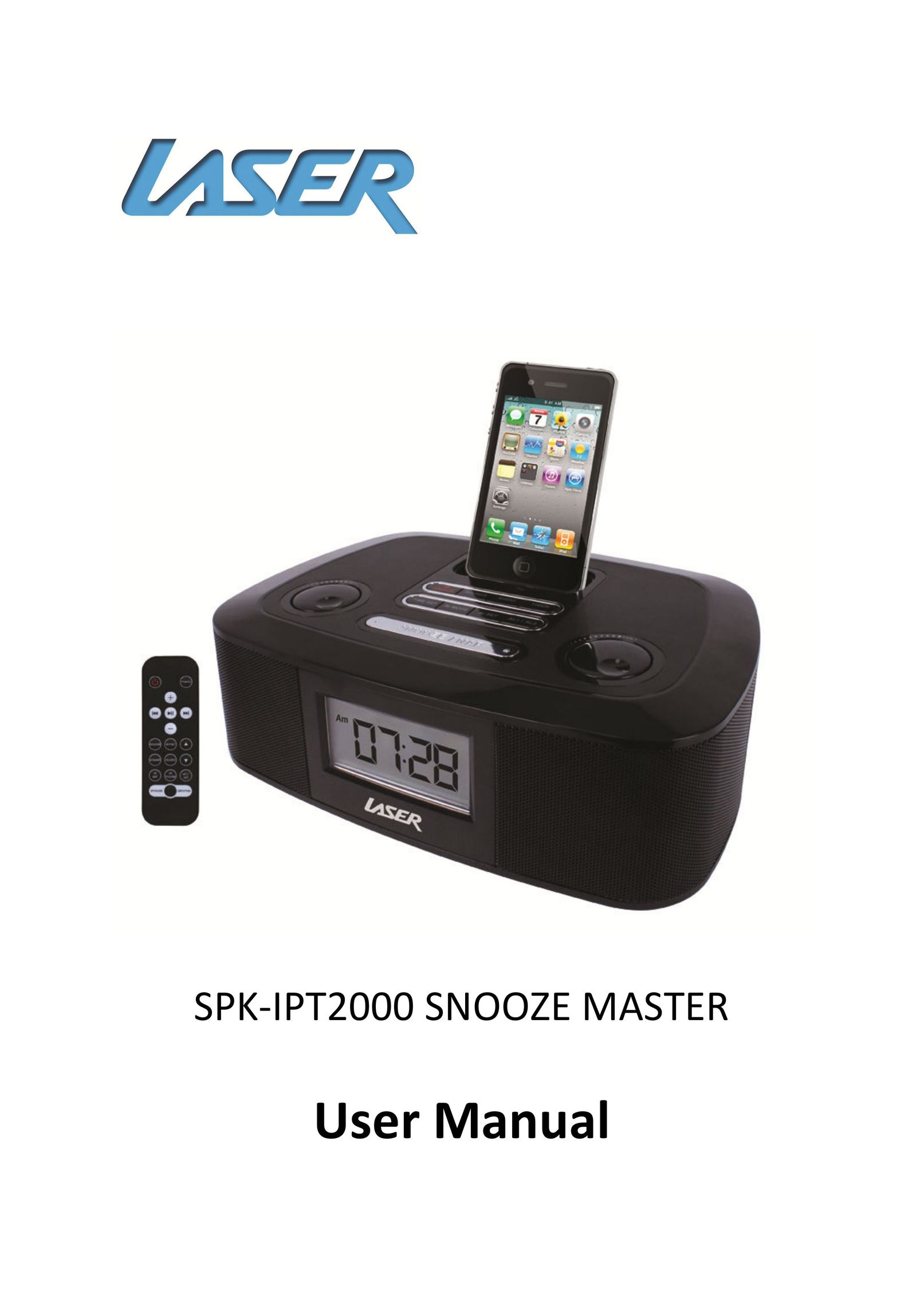 Laser SPK-IPT2000 MP3 Docking Station User Manual