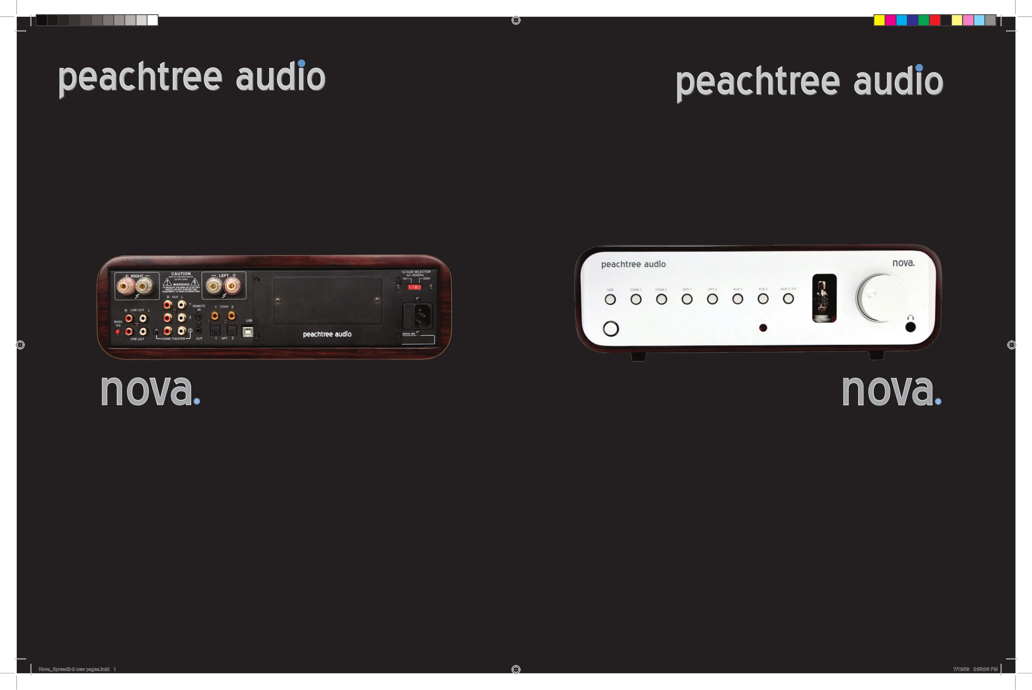 Peachtree Audio Nova MP3 Docking Station User Manual